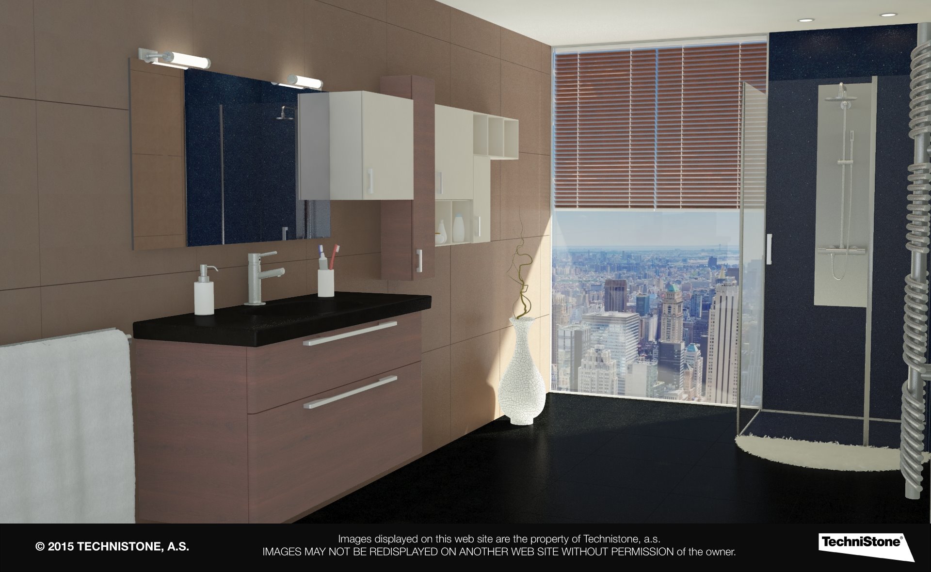 Modern bathroom