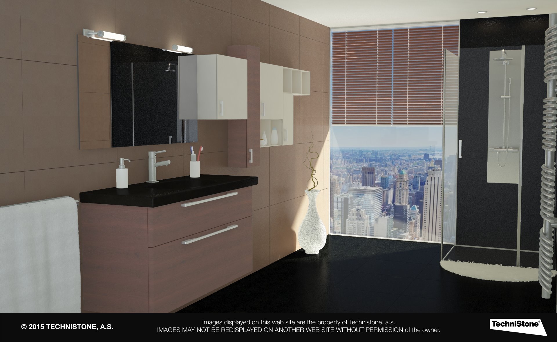 Modern bathroom