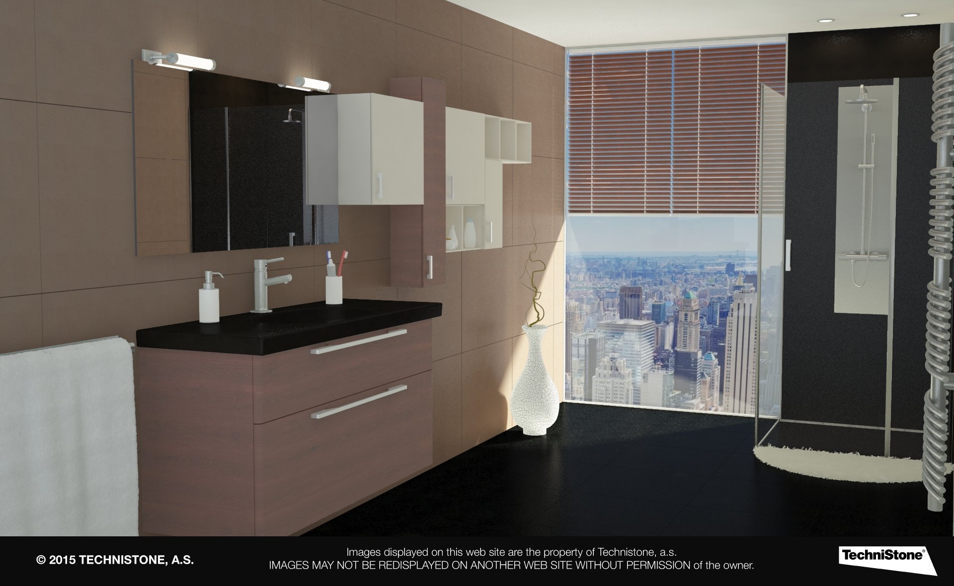 Modern bathroom