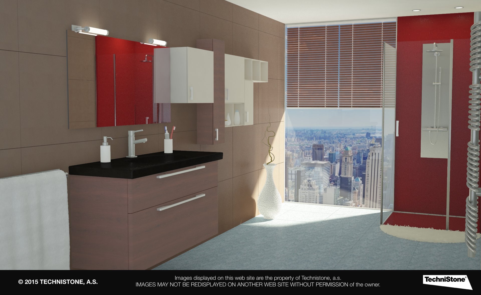 Modern bathroom