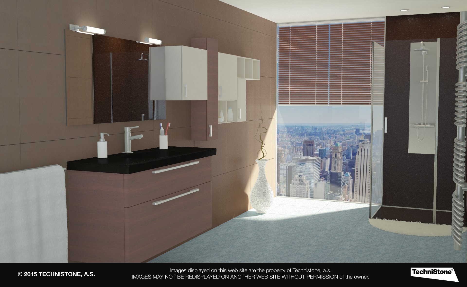 Modern bathroom