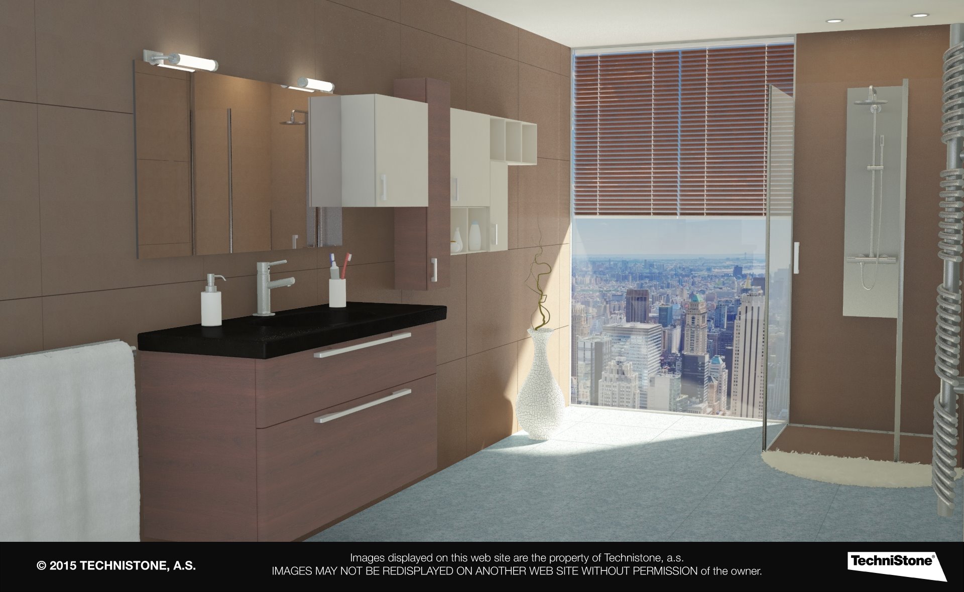Modern bathroom
