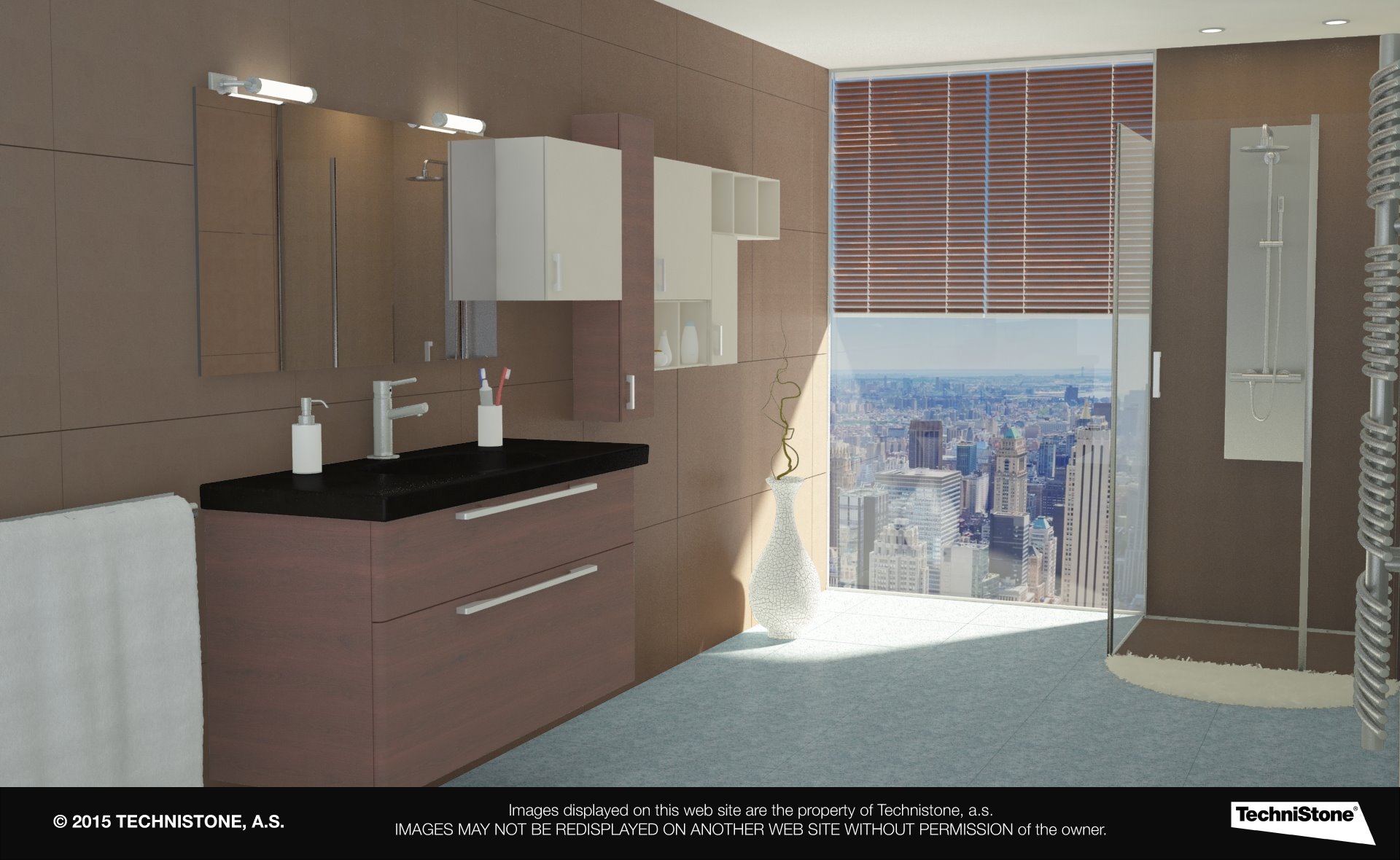 Modern bathroom