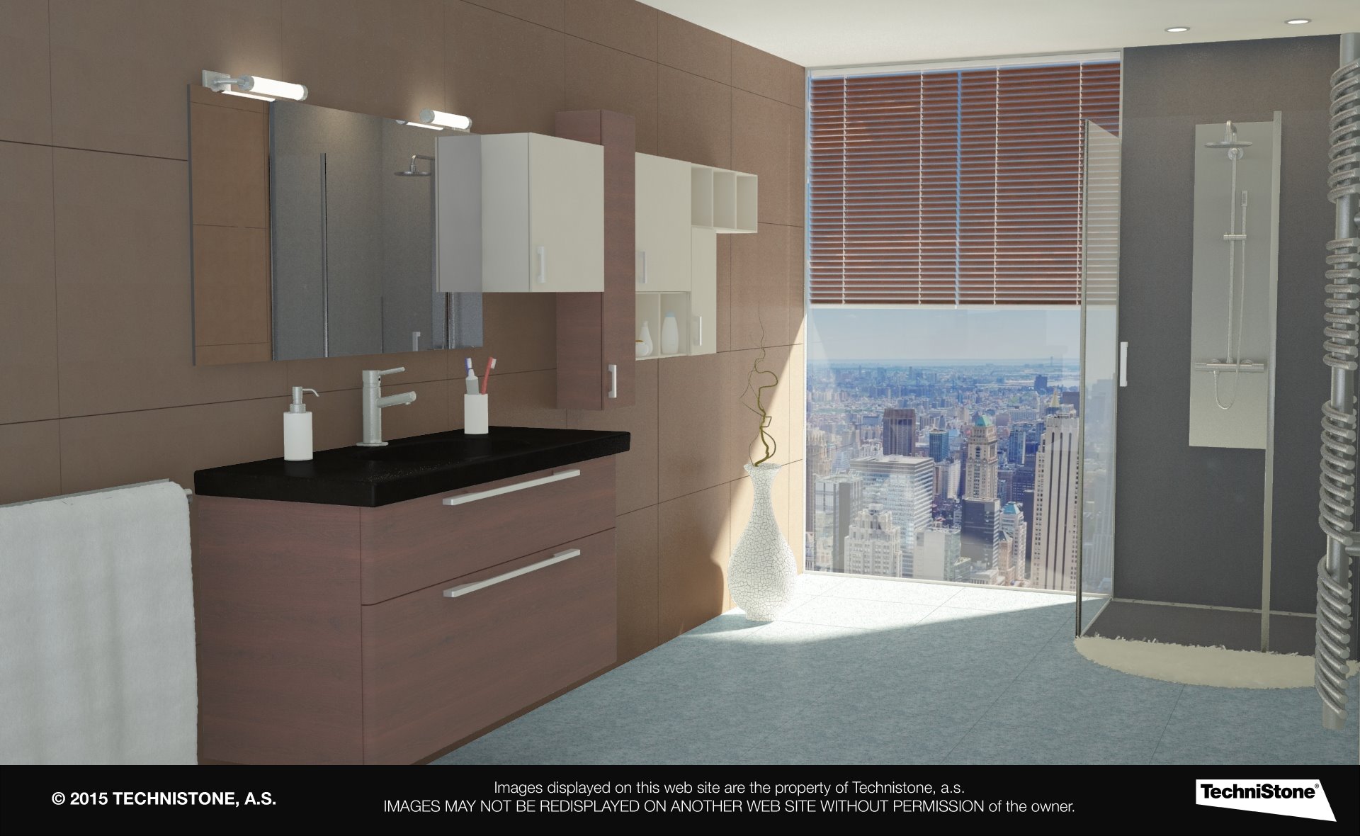 Modern bathroom