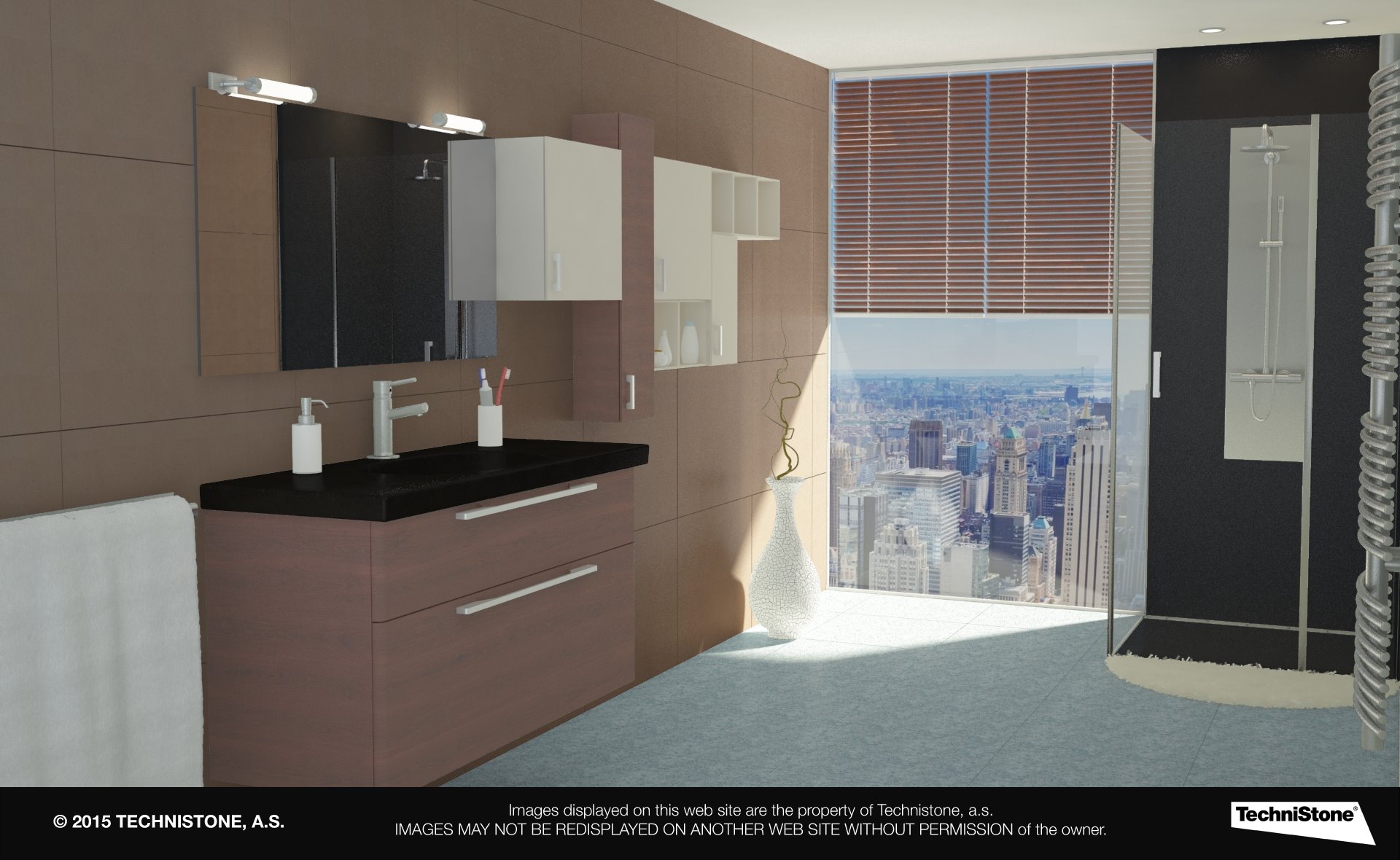 Modern bathroom