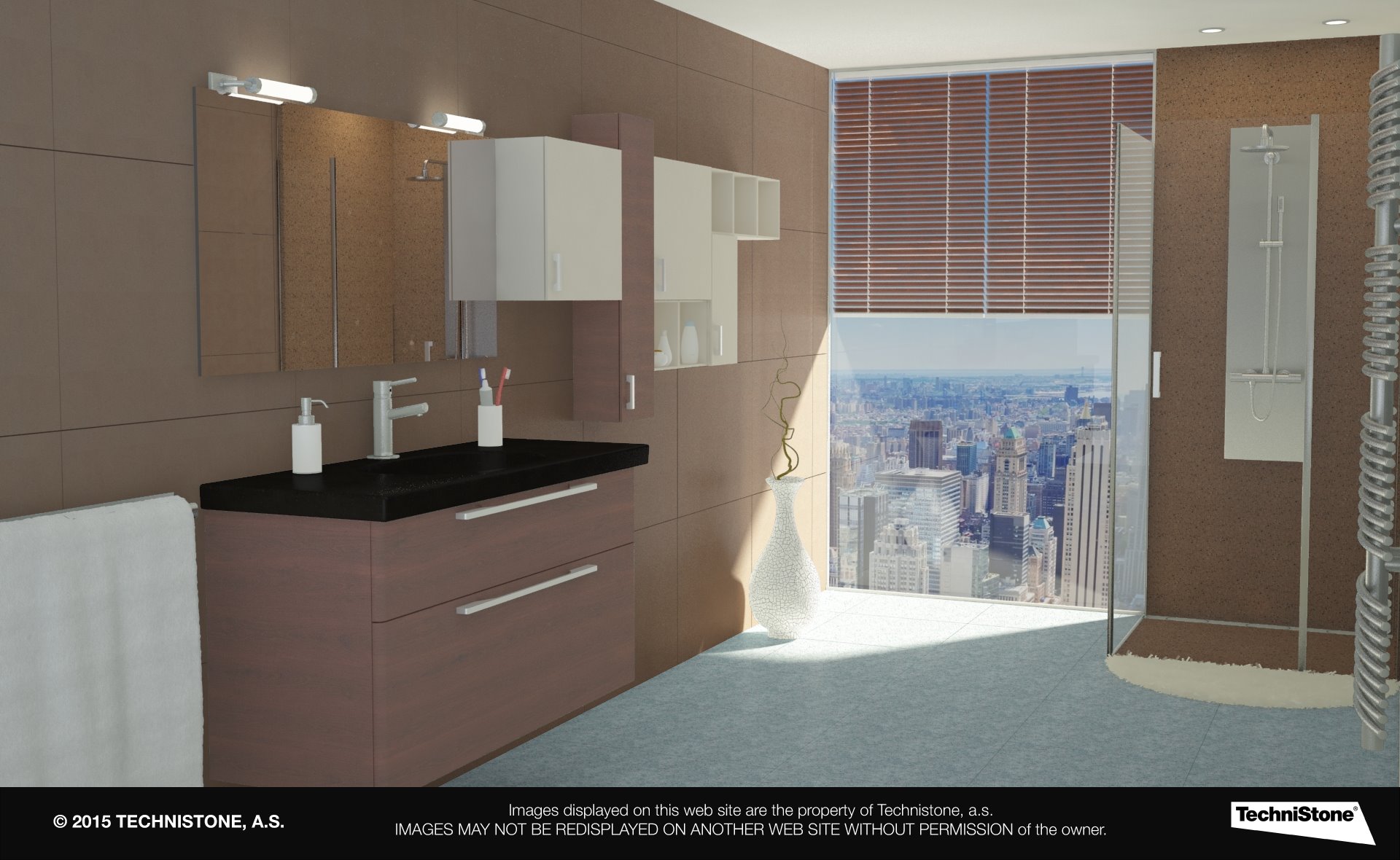 Modern bathroom