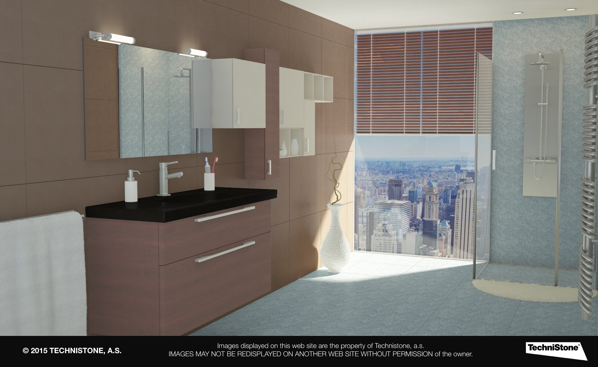 Modern bathroom