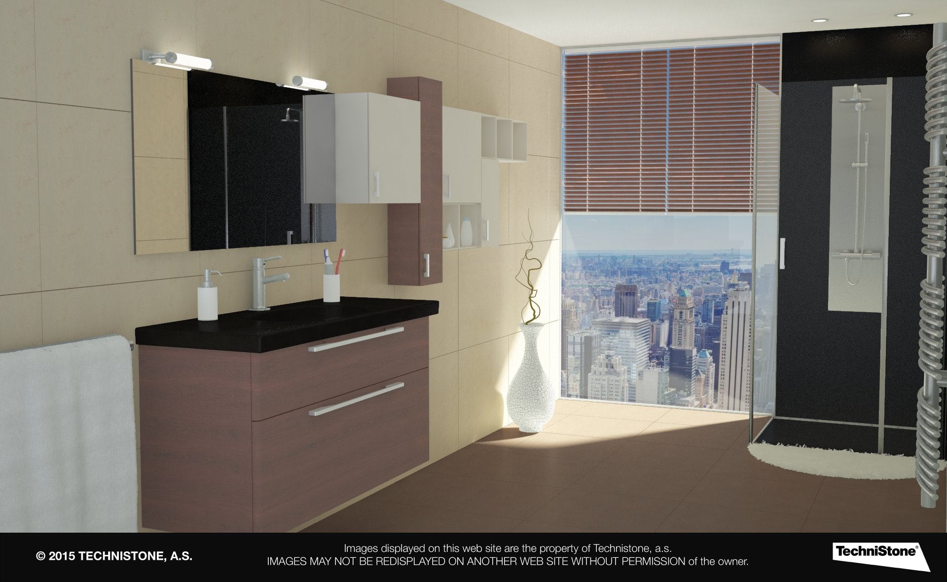 Modern bathroom