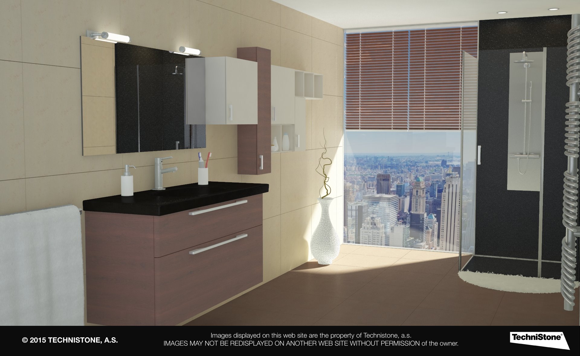 Modern bathroom
