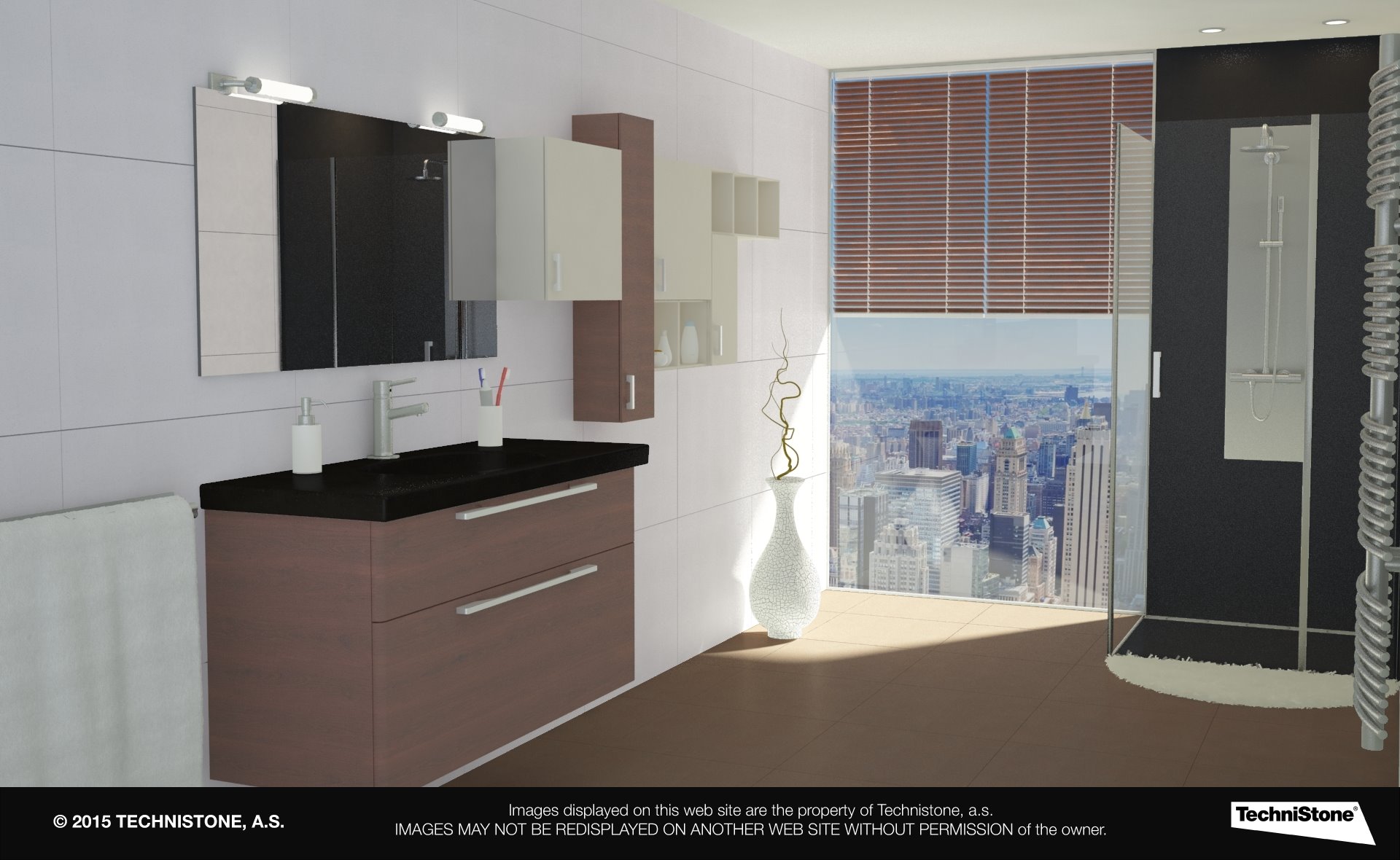 Modern bathroom