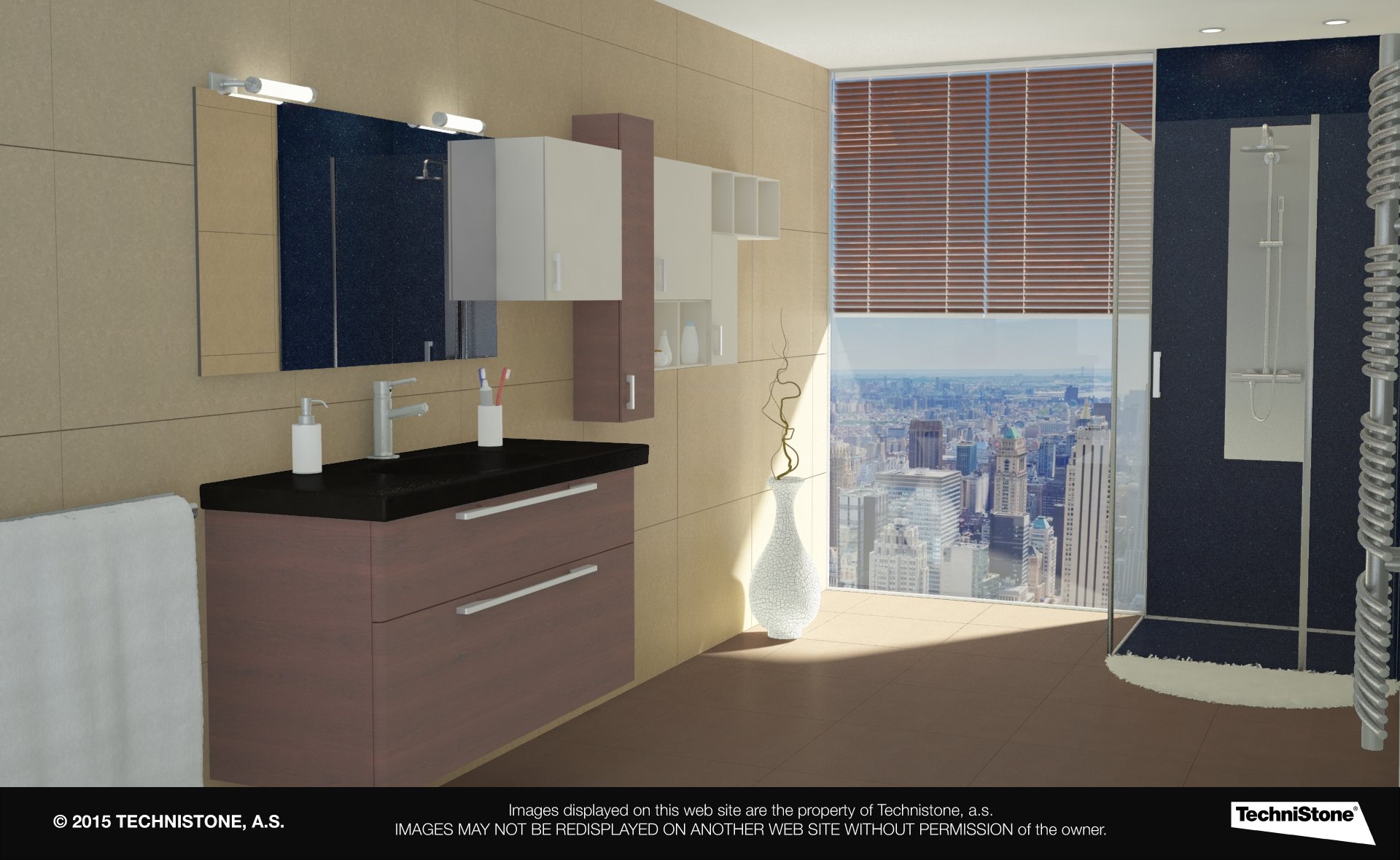Modern bathroom