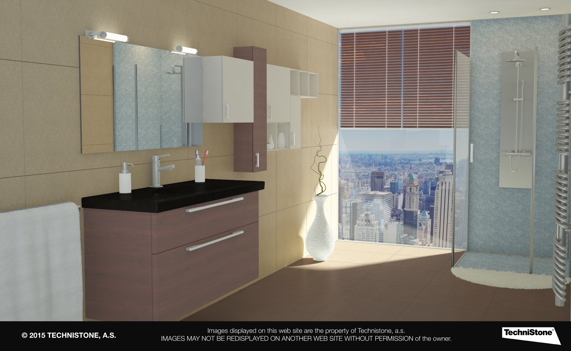 Modern bathroom