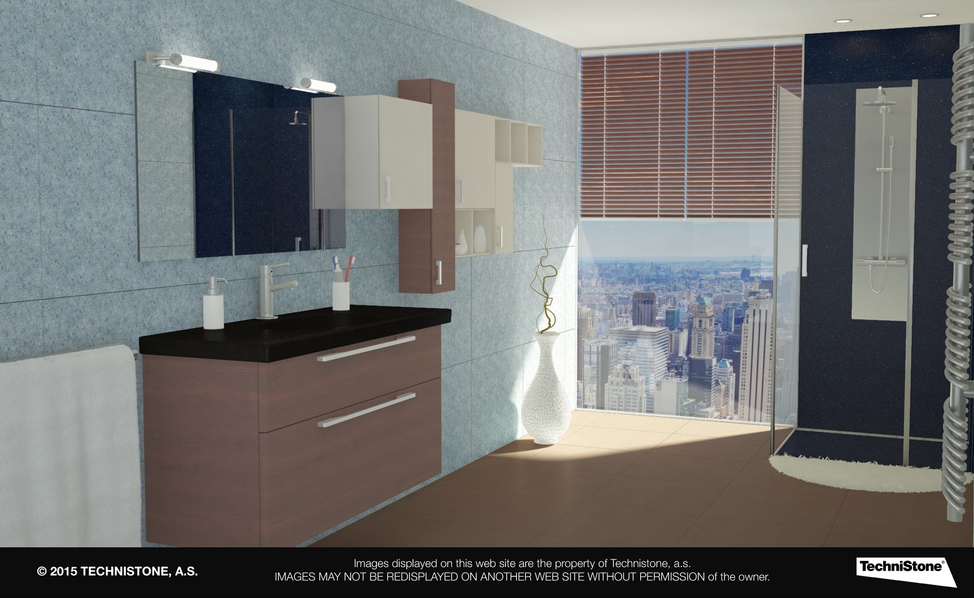 Modern bathroom