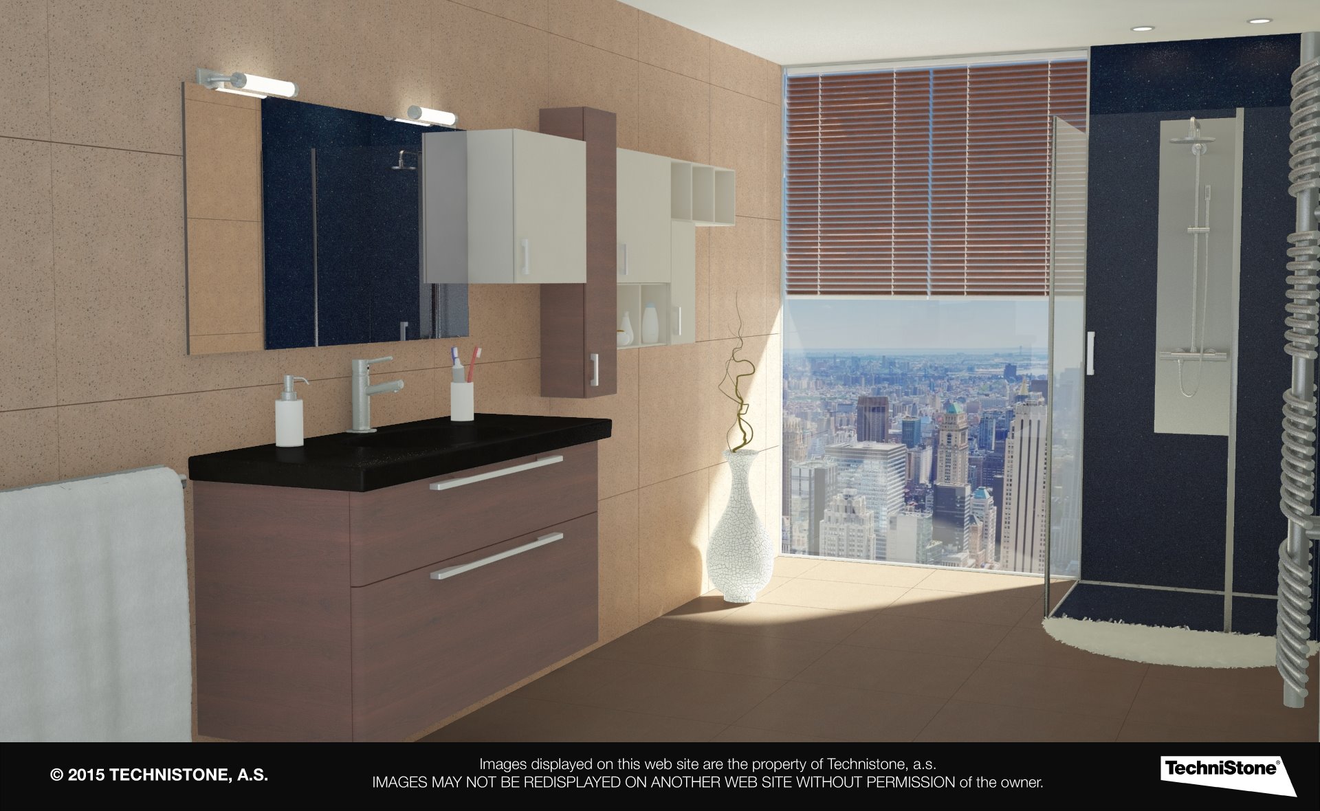 Modern bathroom