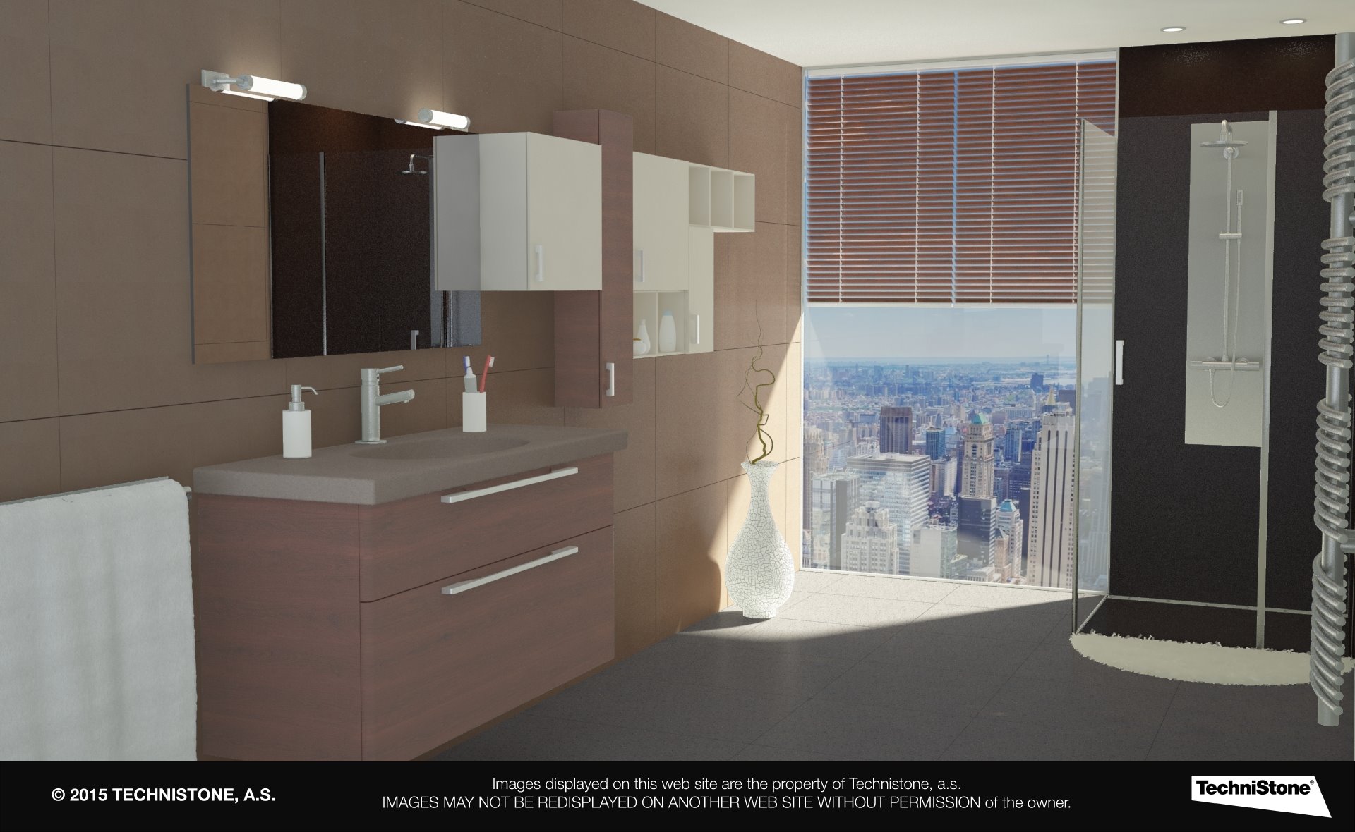 Modern bathroom
