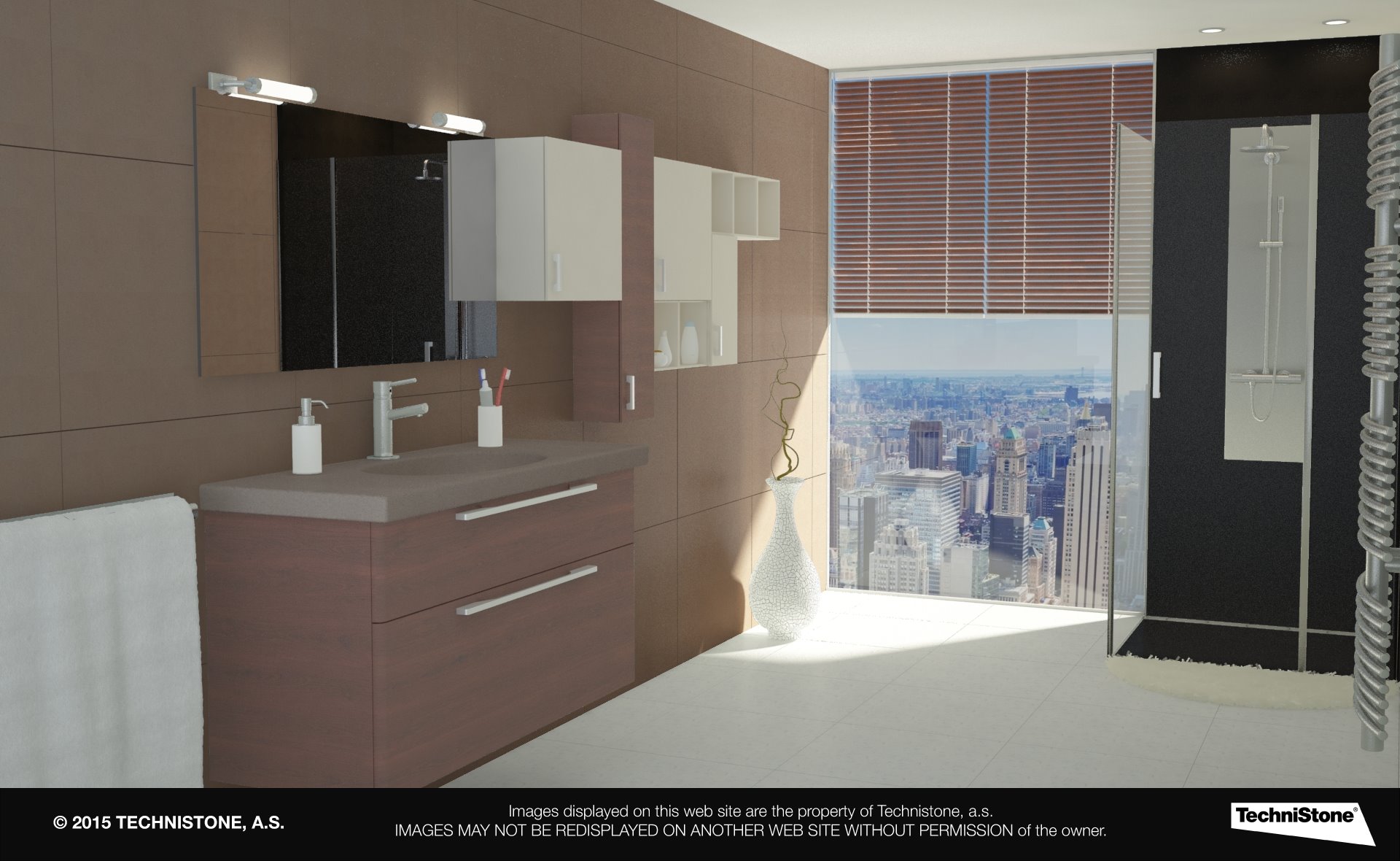 Modern bathroom