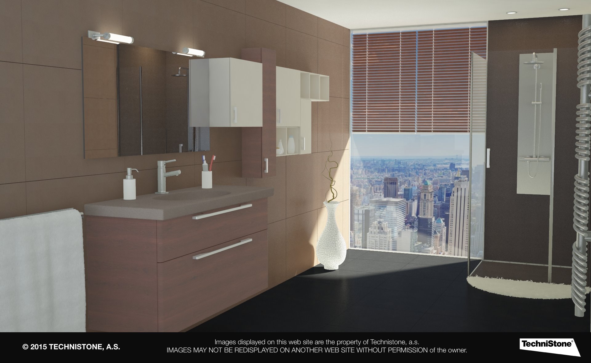 Modern bathroom