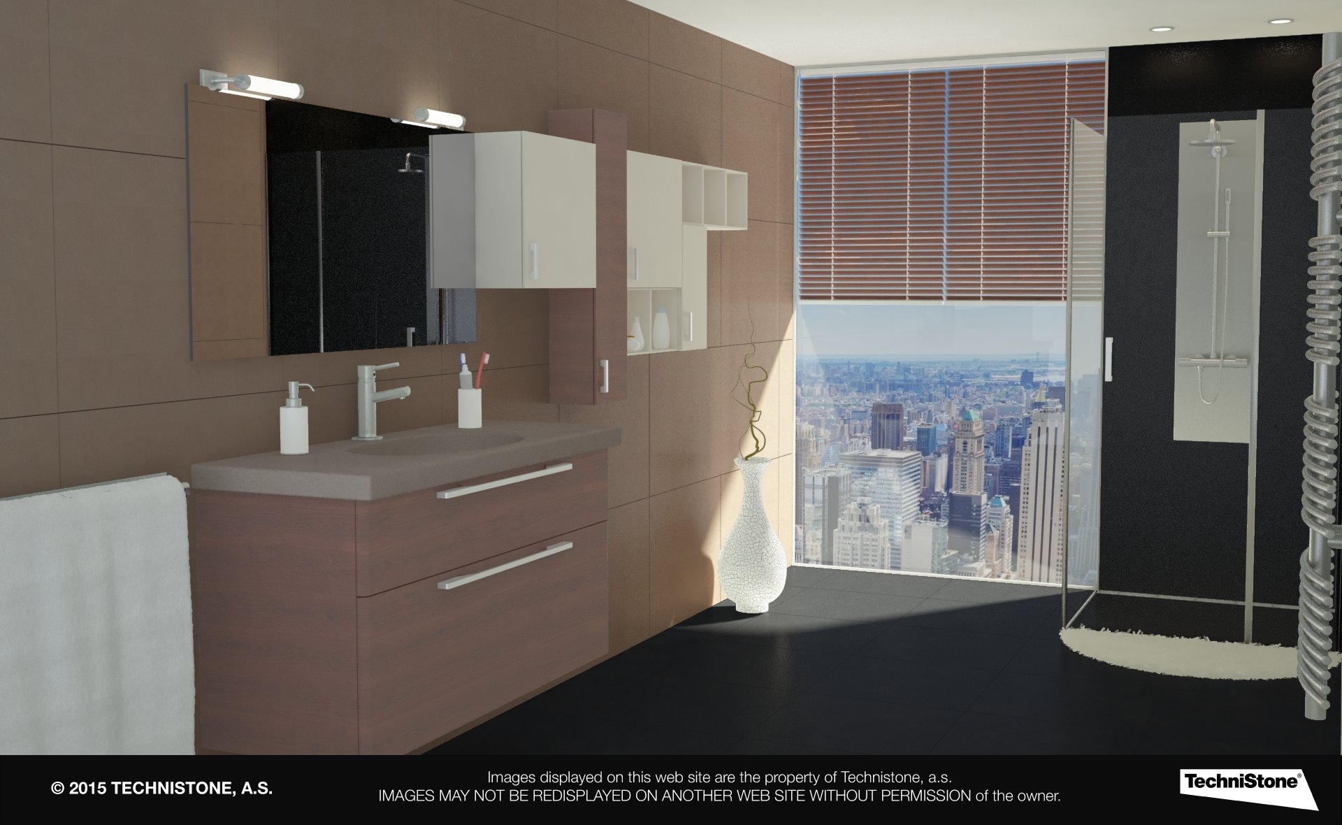 Modern bathroom