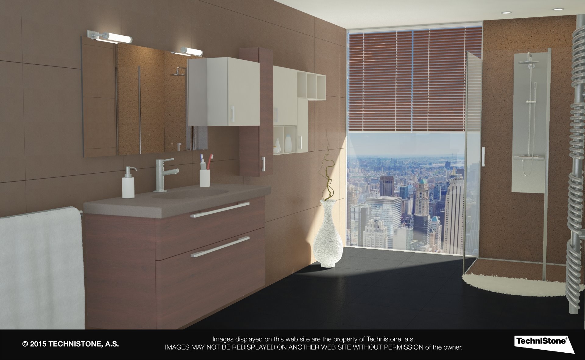 Modern bathroom