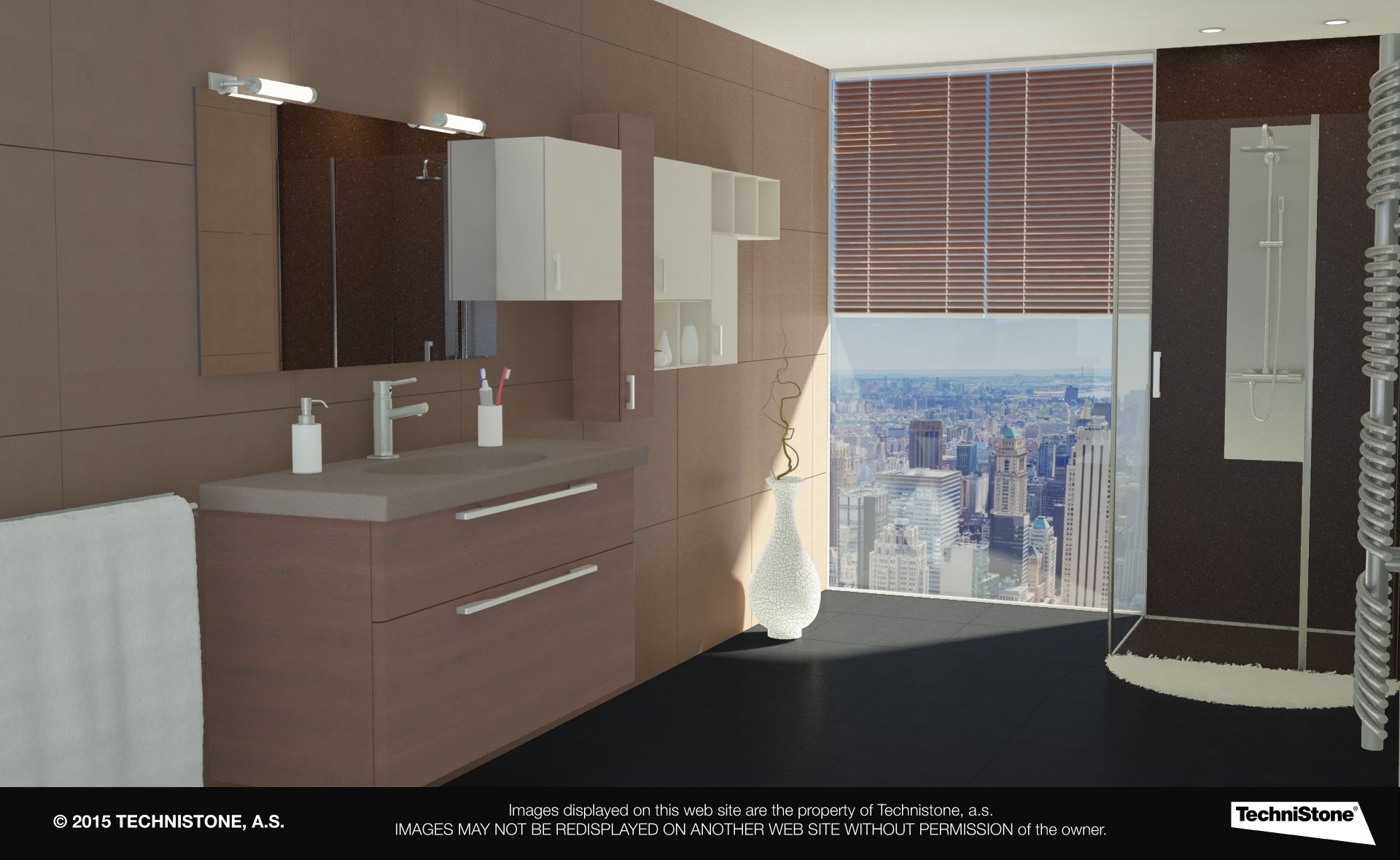 Modern bathroom
