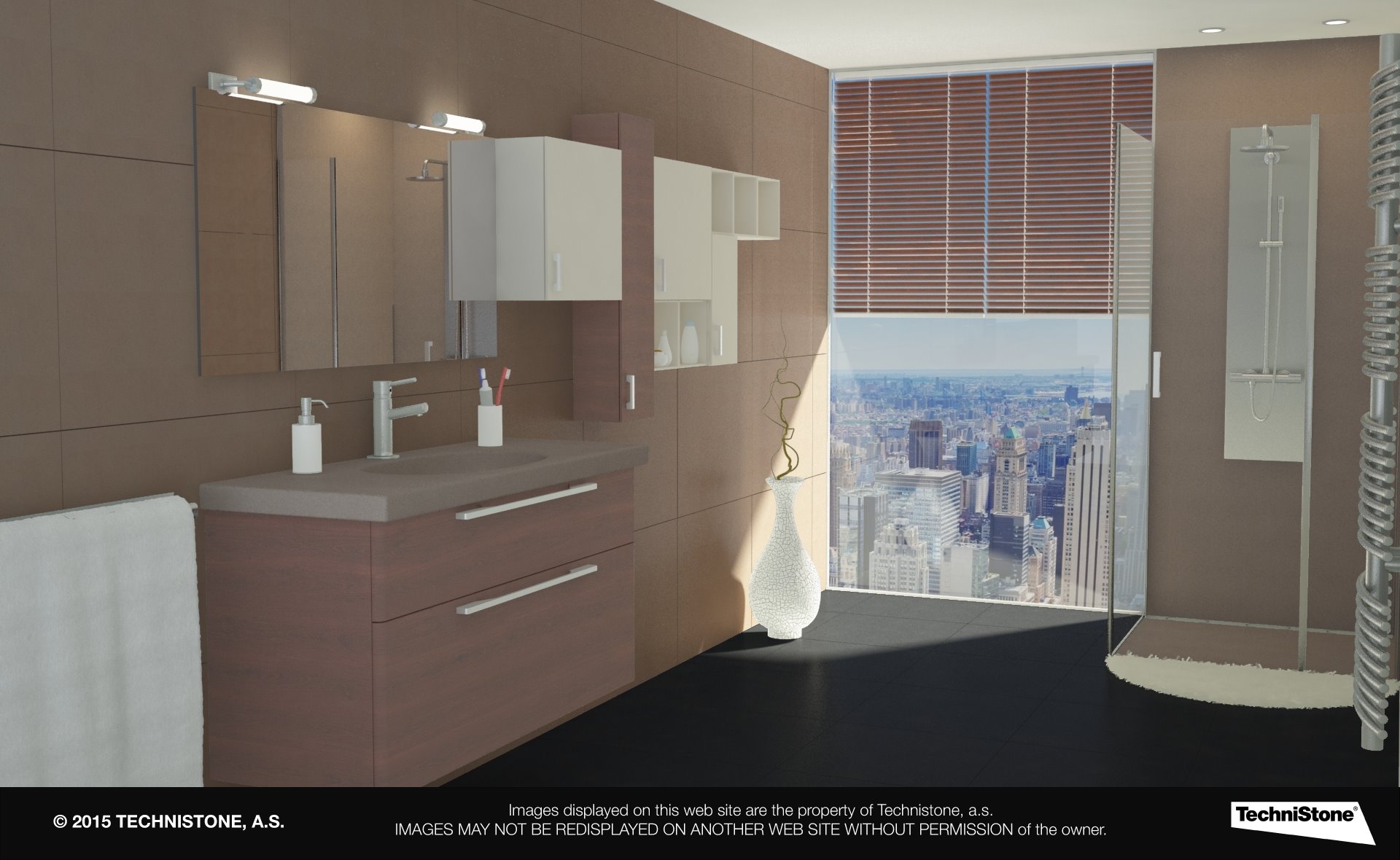 Modern bathroom