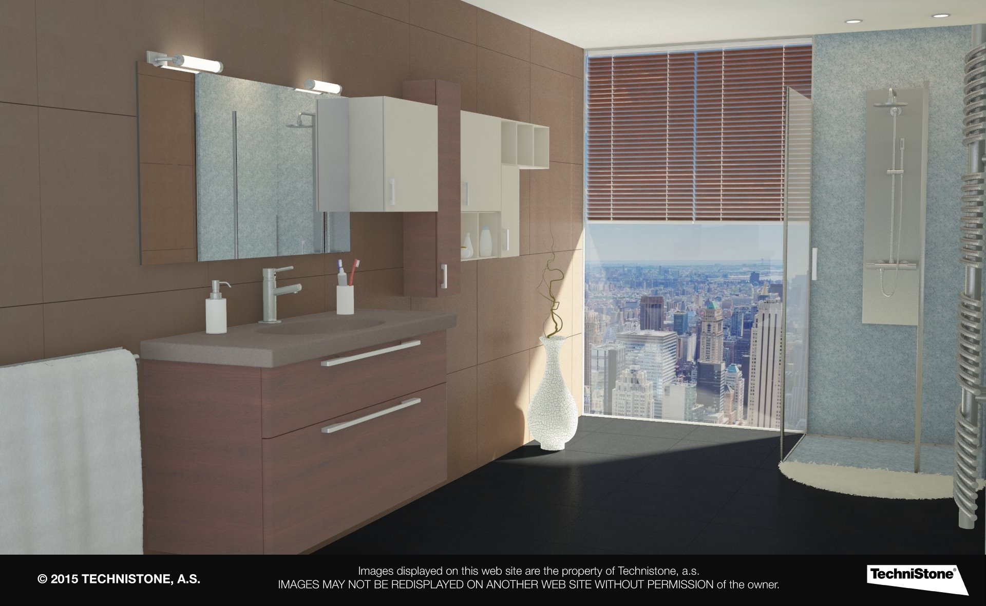 Modern bathroom