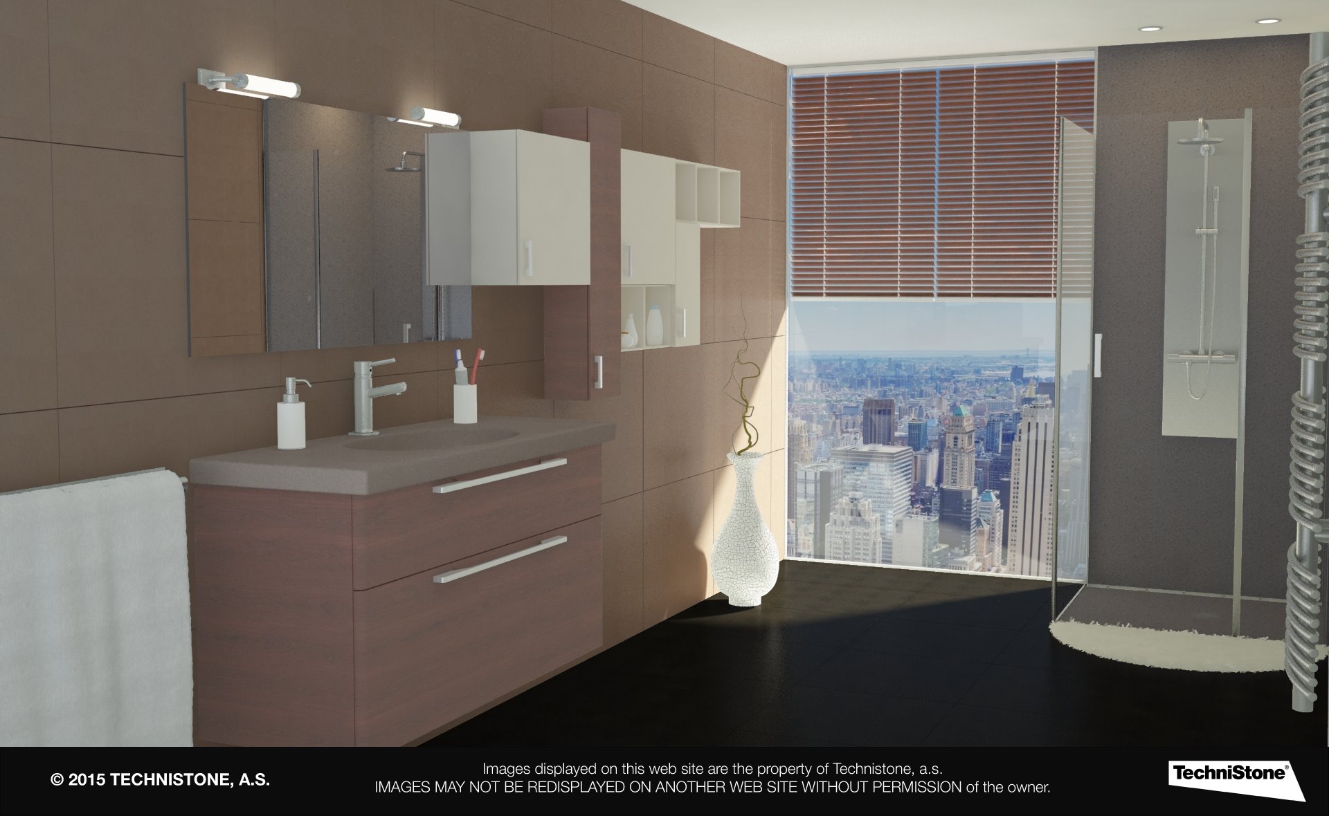 Modern bathroom