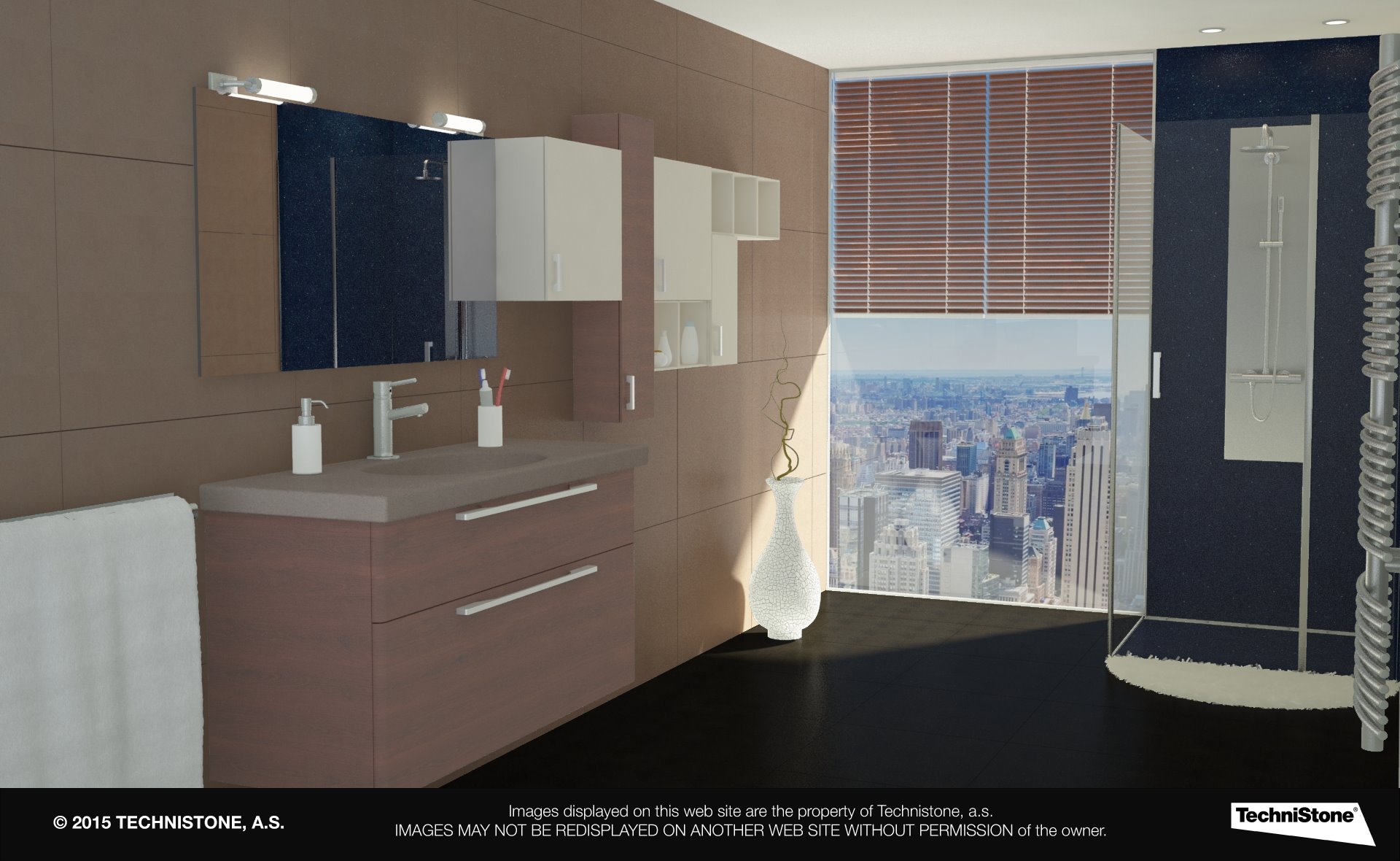 Modern bathroom