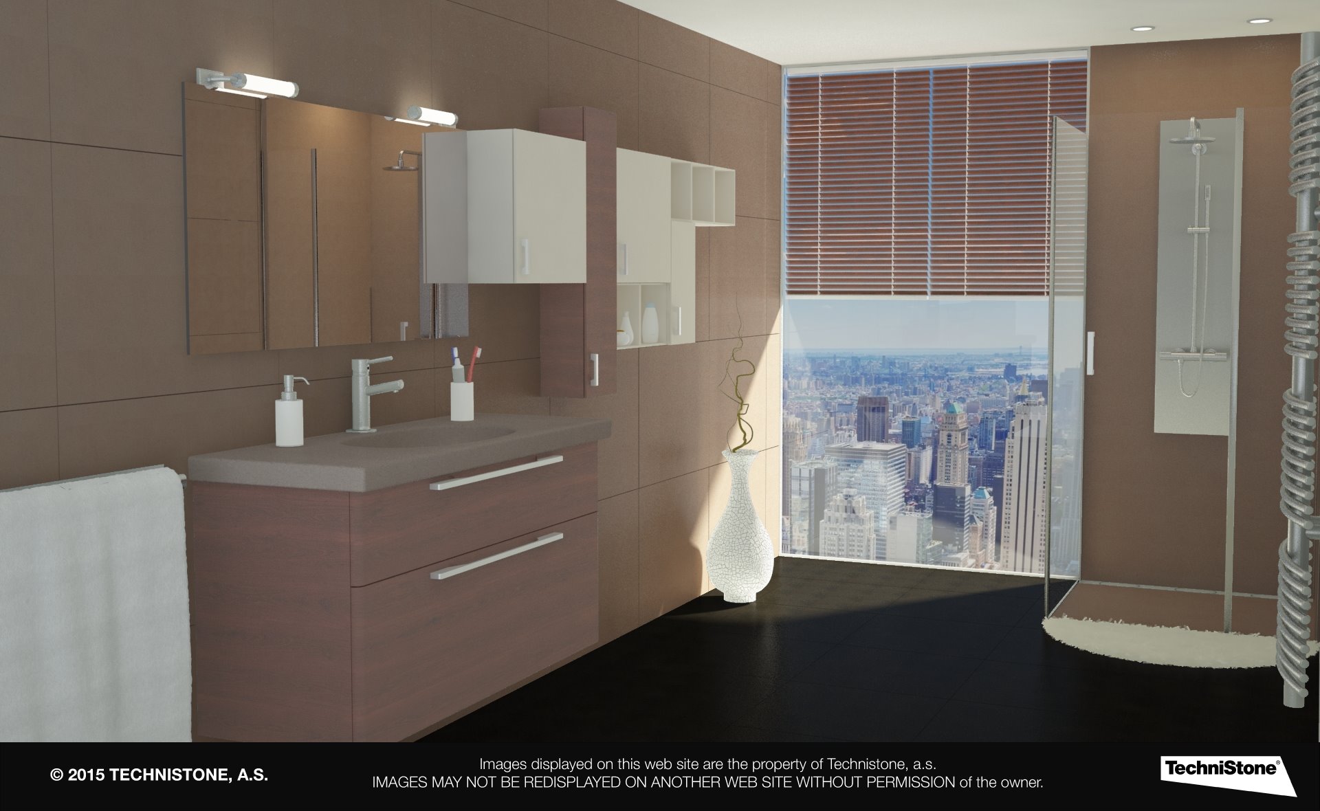 Modern bathroom