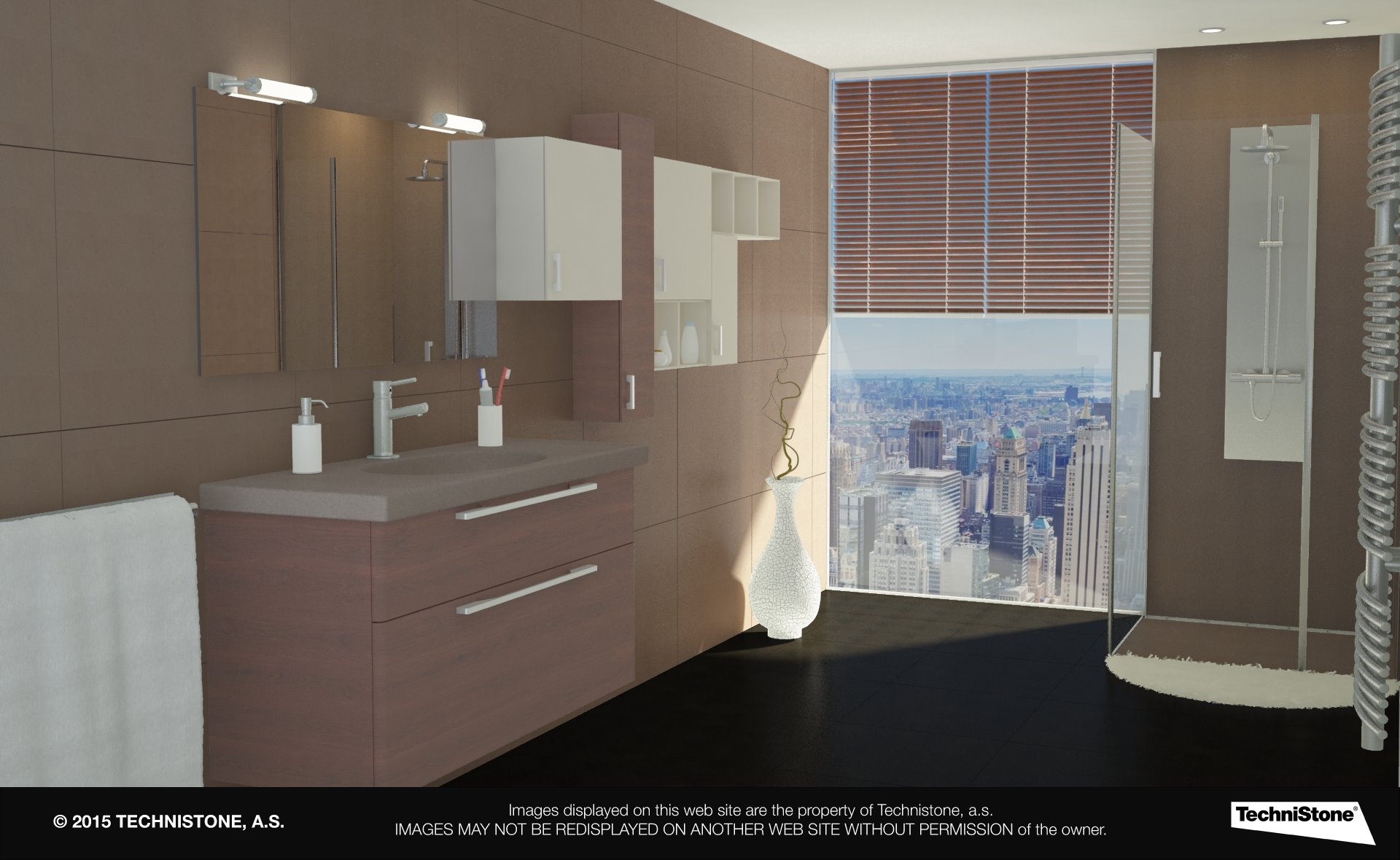 Modern bathroom