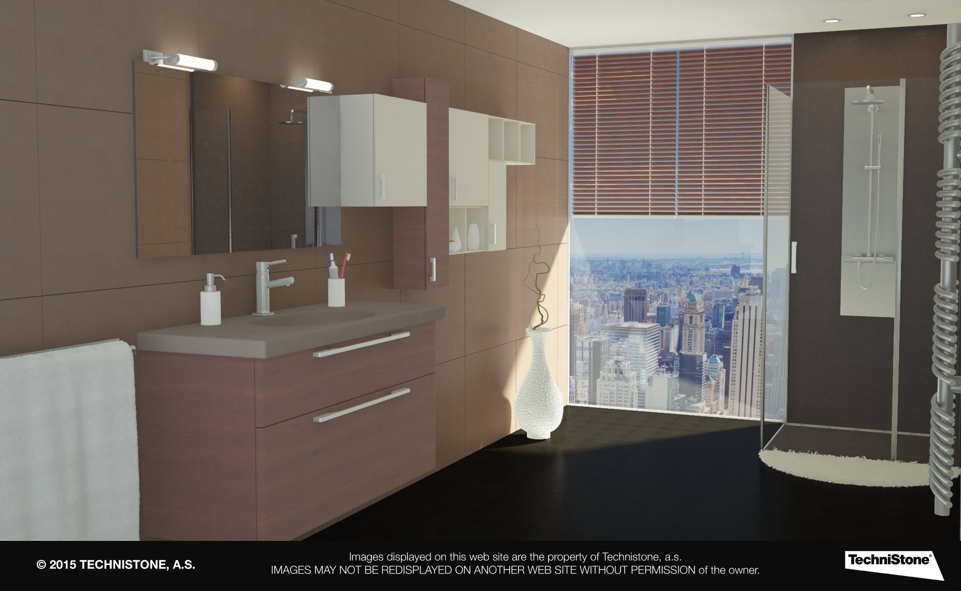 Modern bathroom