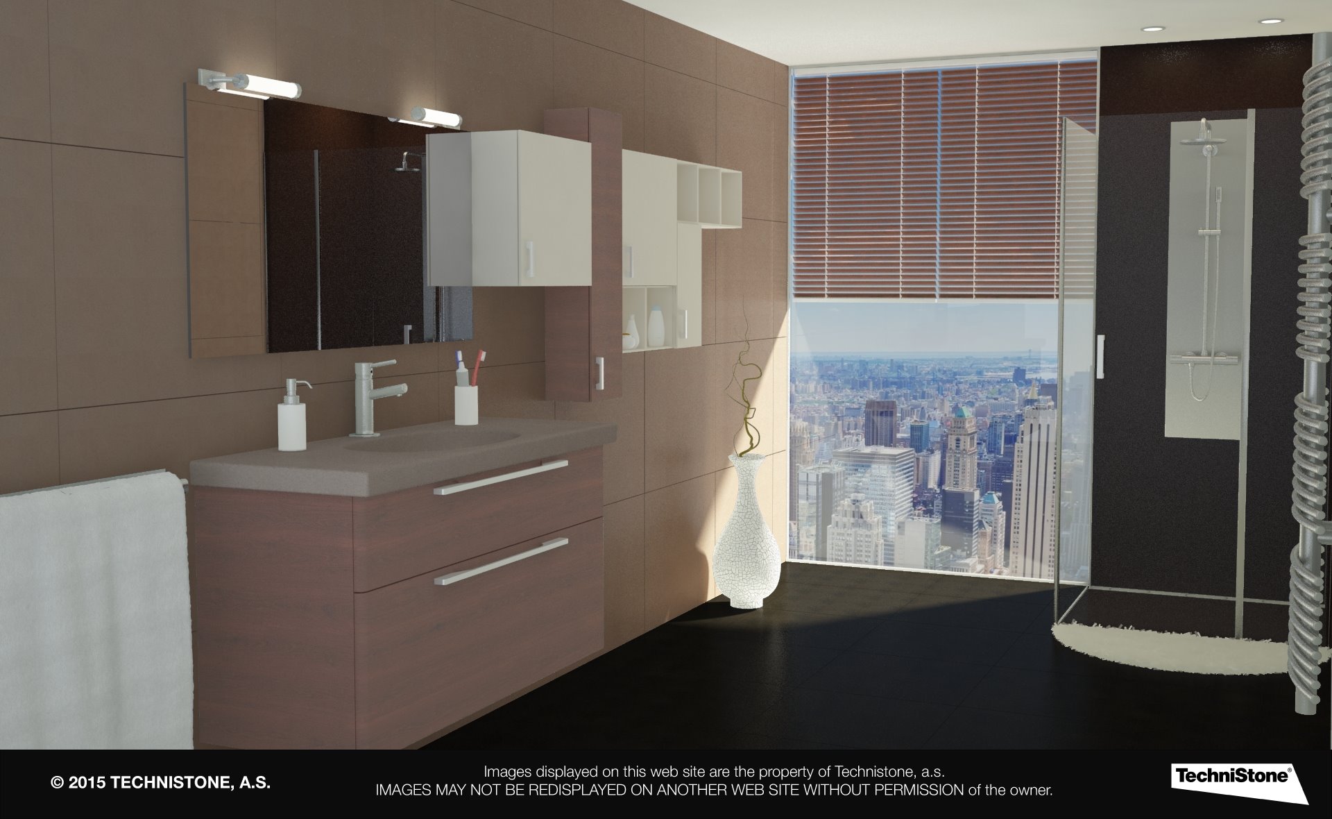 Modern bathroom
