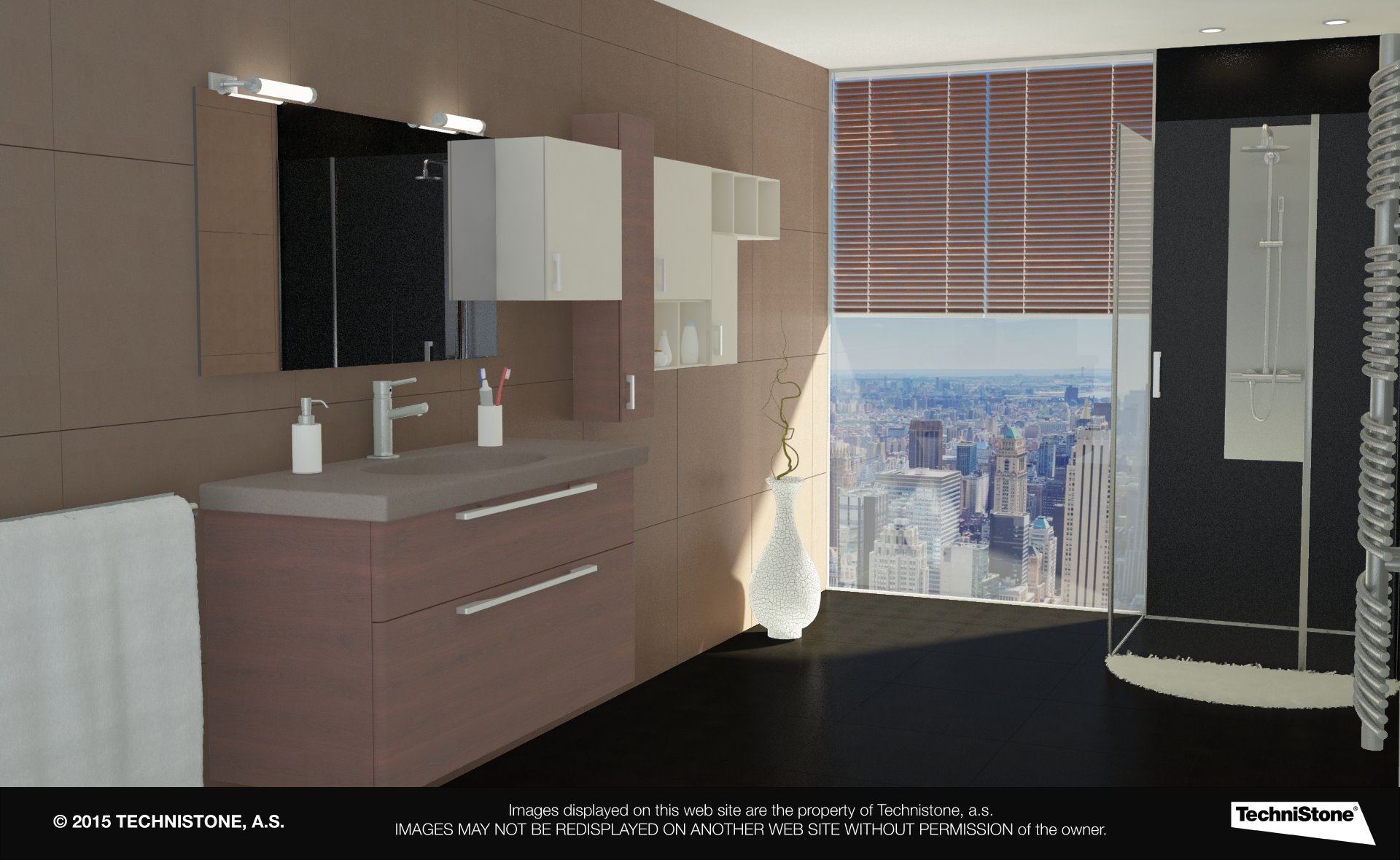 Modern bathroom
