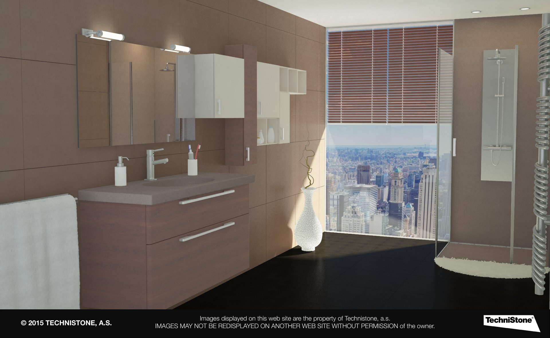 Modern bathroom