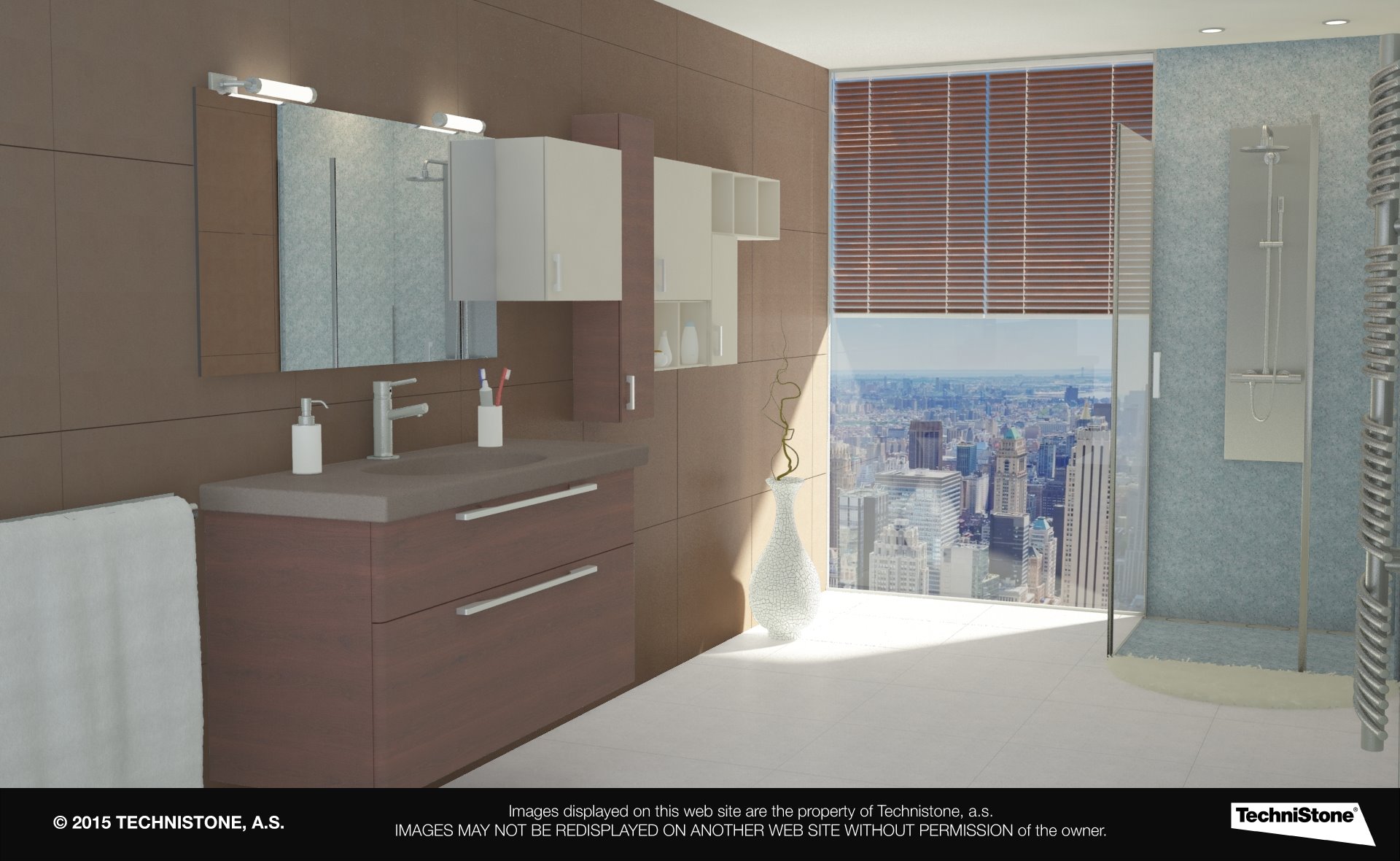 Modern bathroom