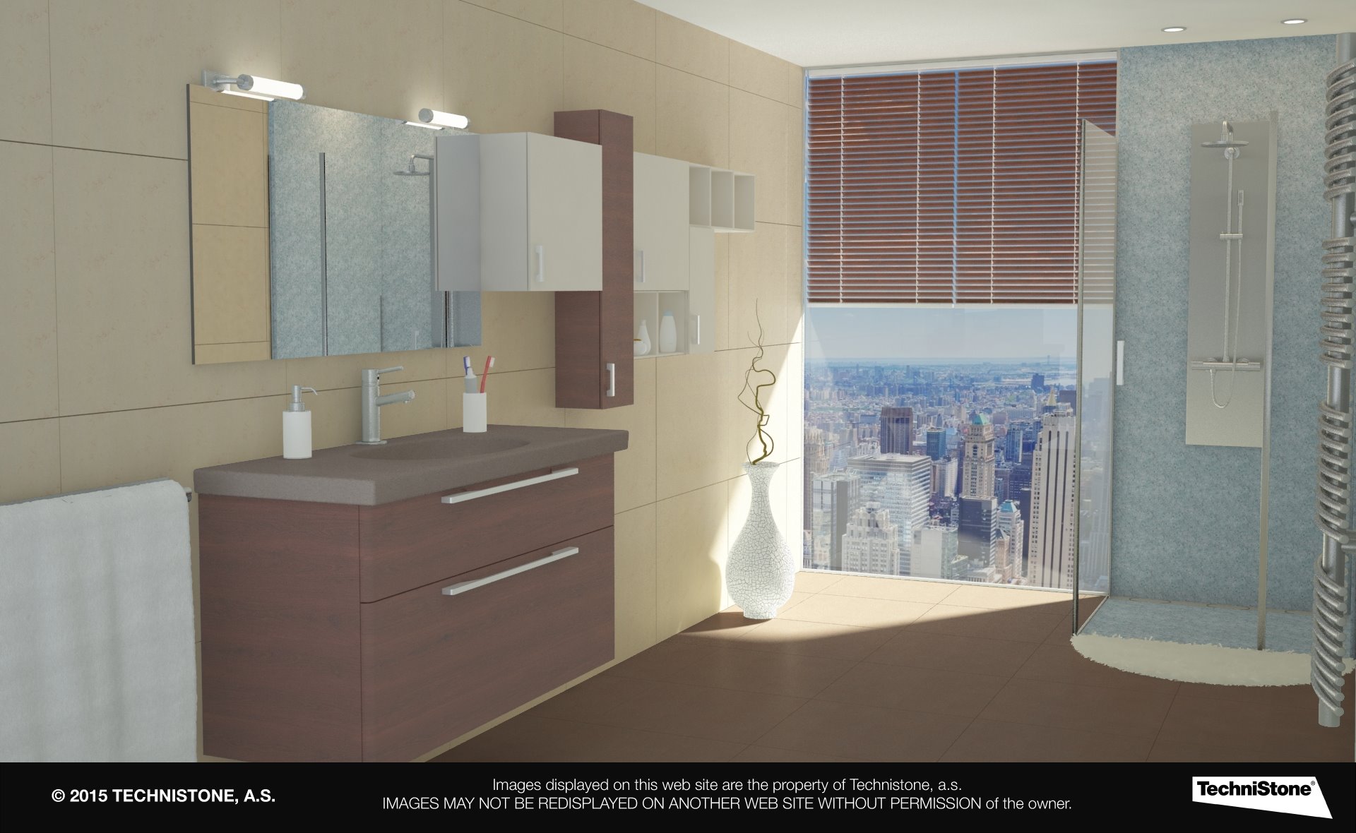 Modern bathroom