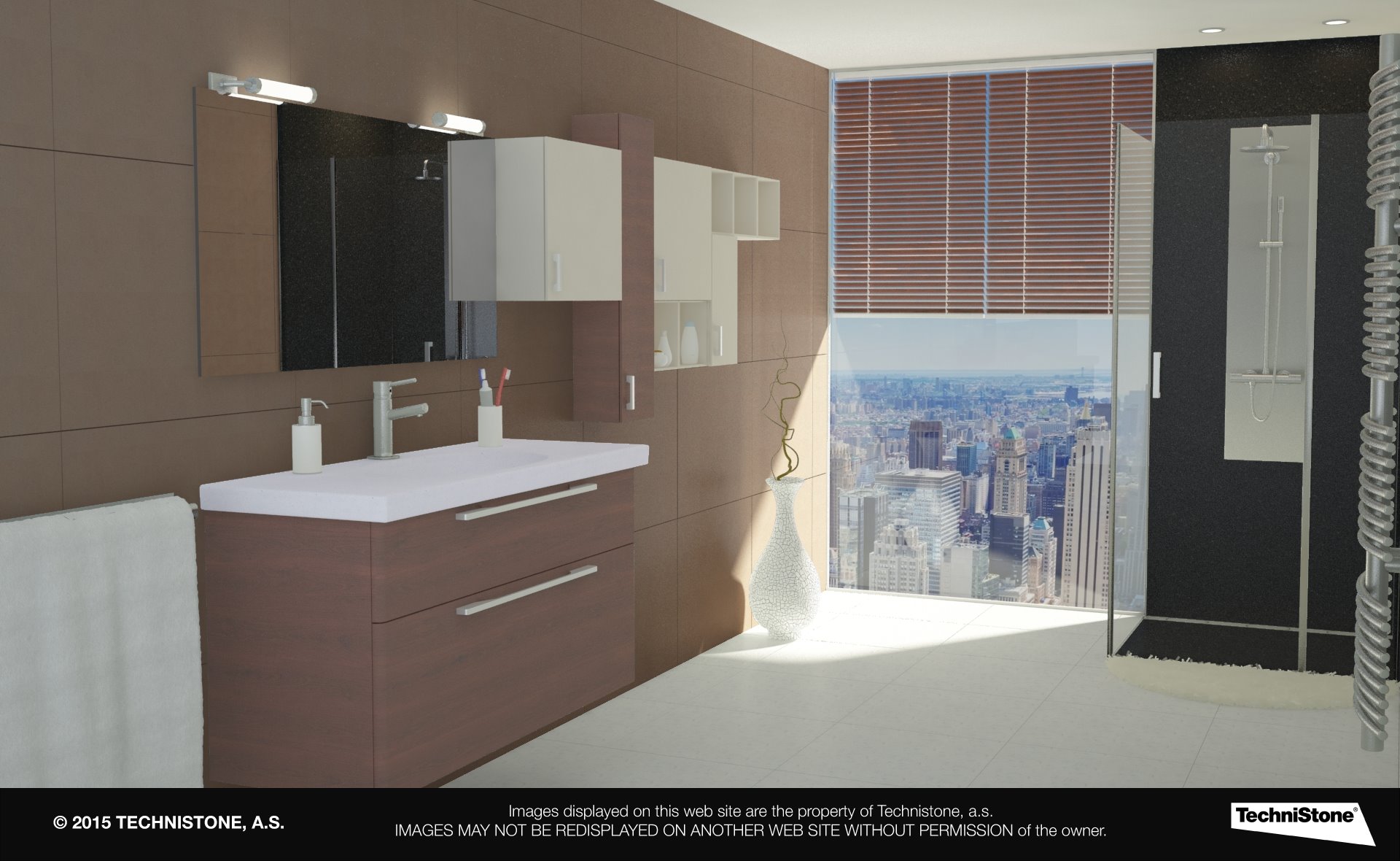 Modern bathroom
