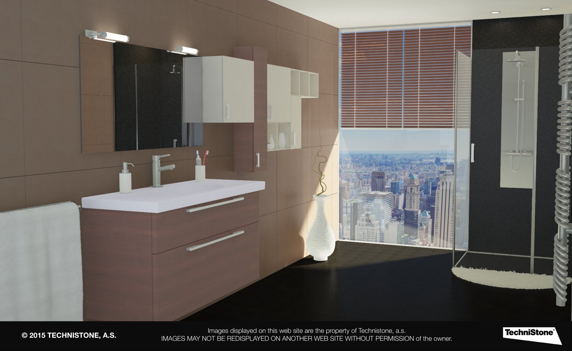 Modern bathroom