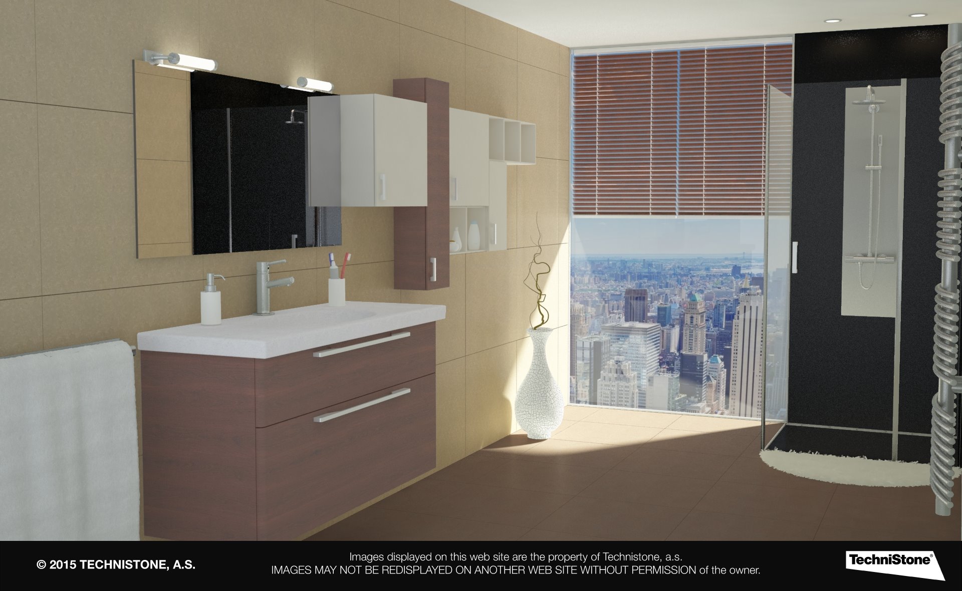Modern bathroom