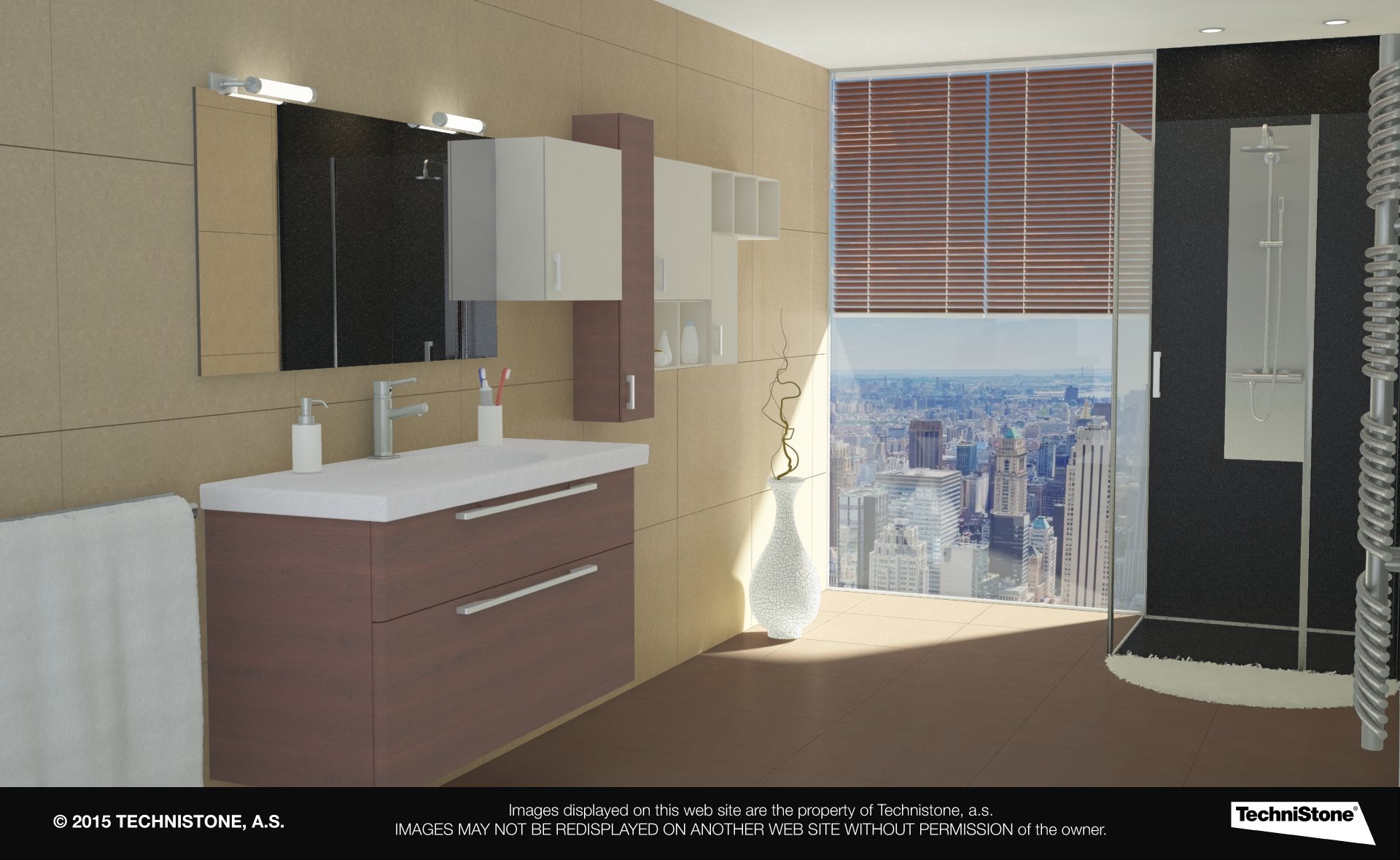 Modern bathroom