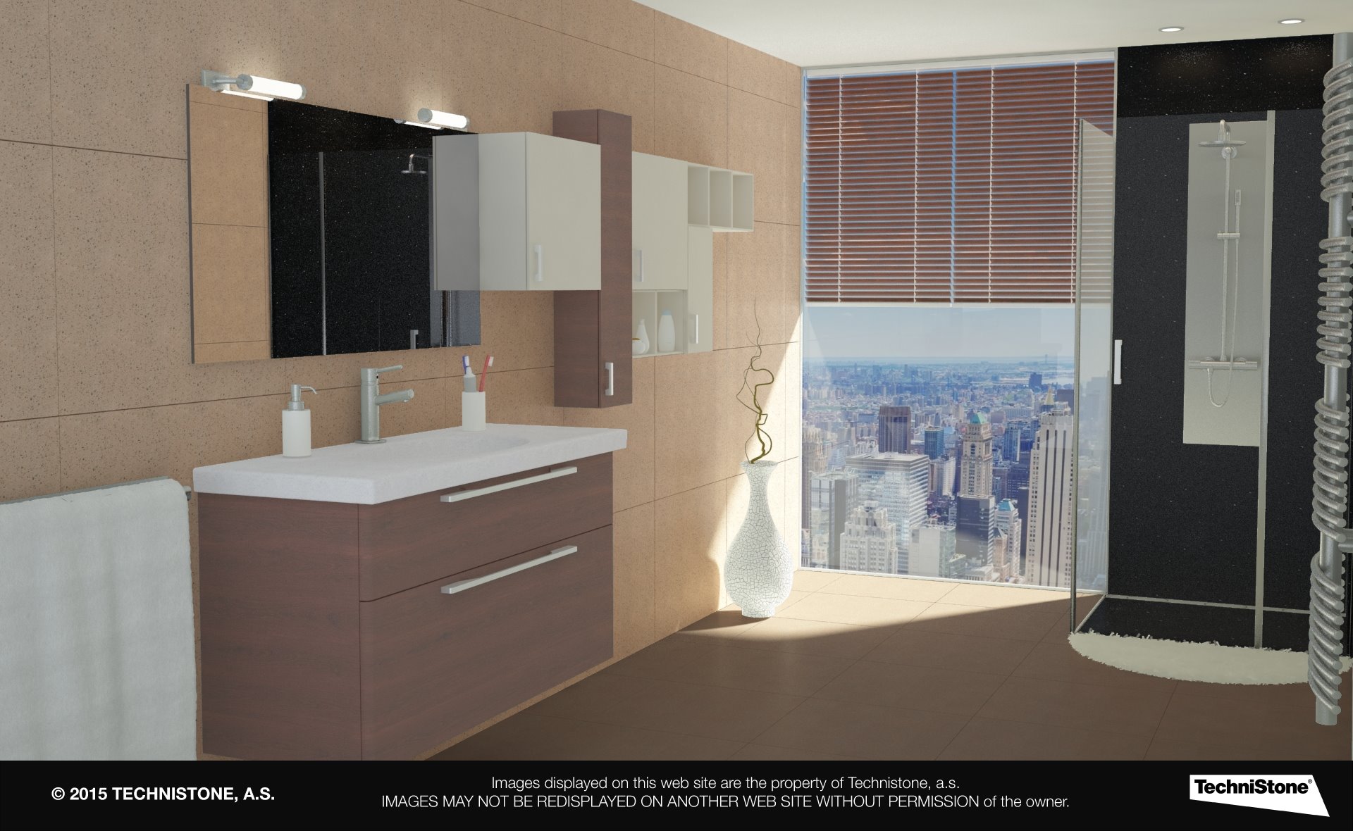 Modern bathroom