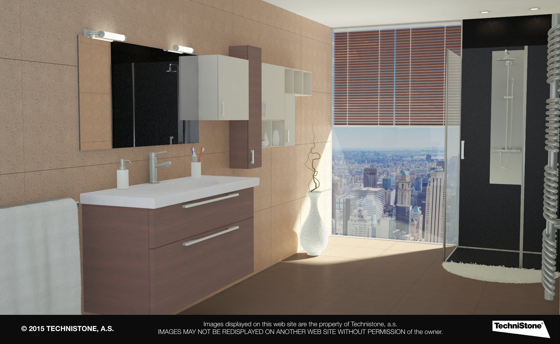 Modern bathroom