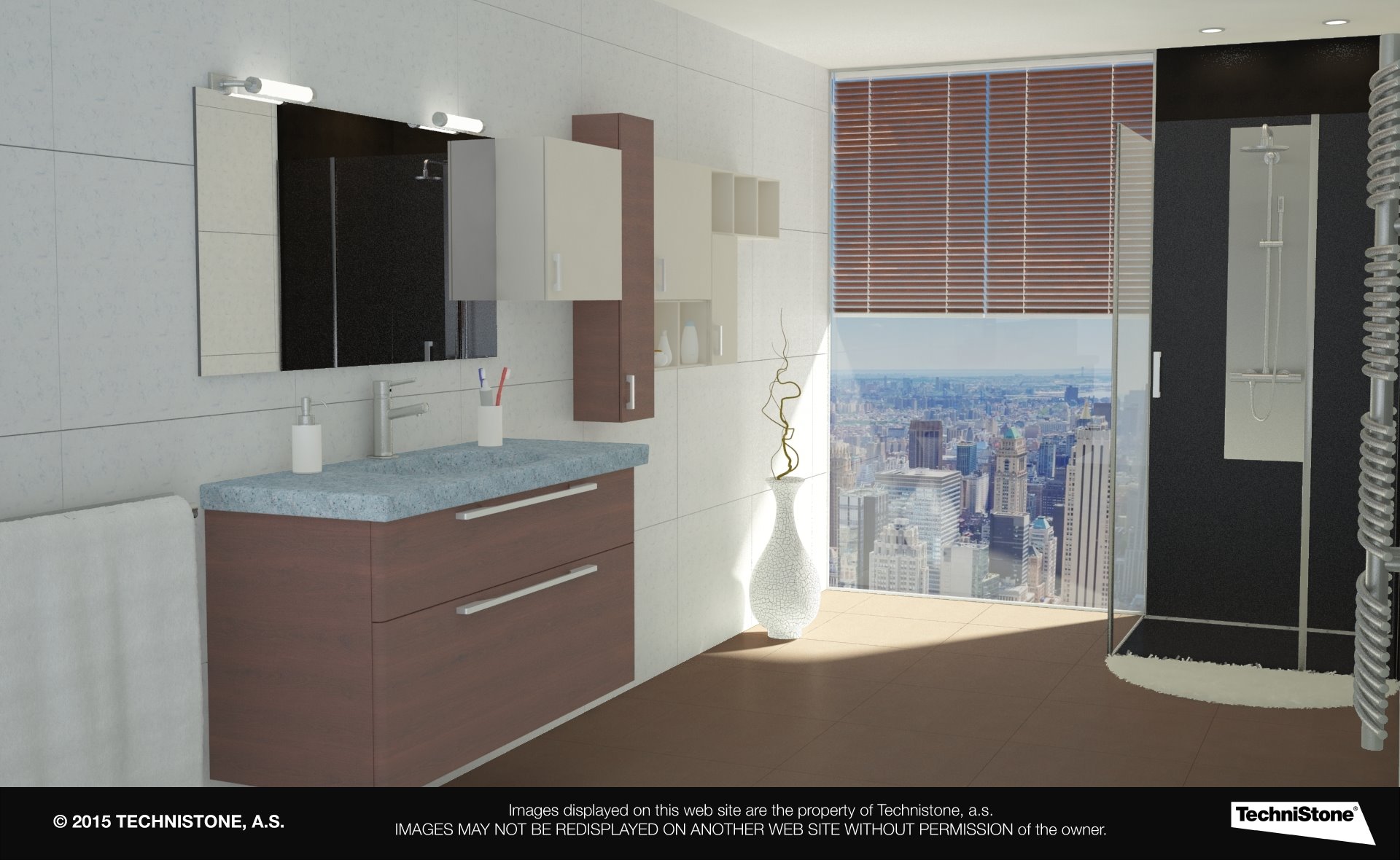 Modern bathroom
