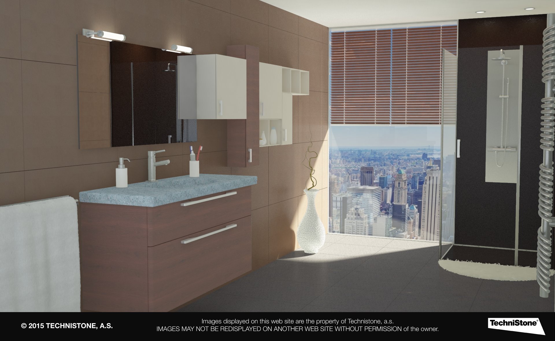Modern bathroom