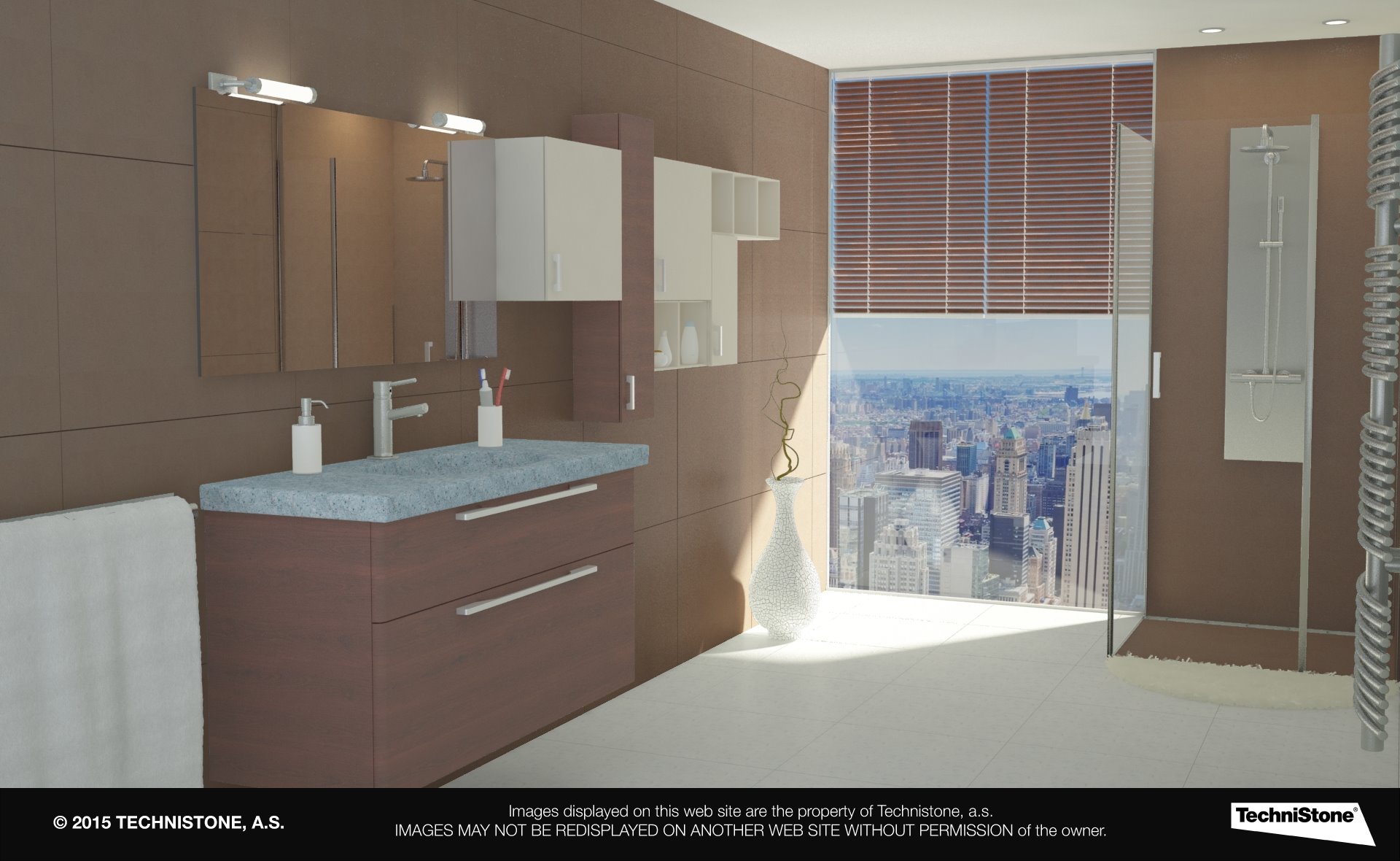 Modern bathroom