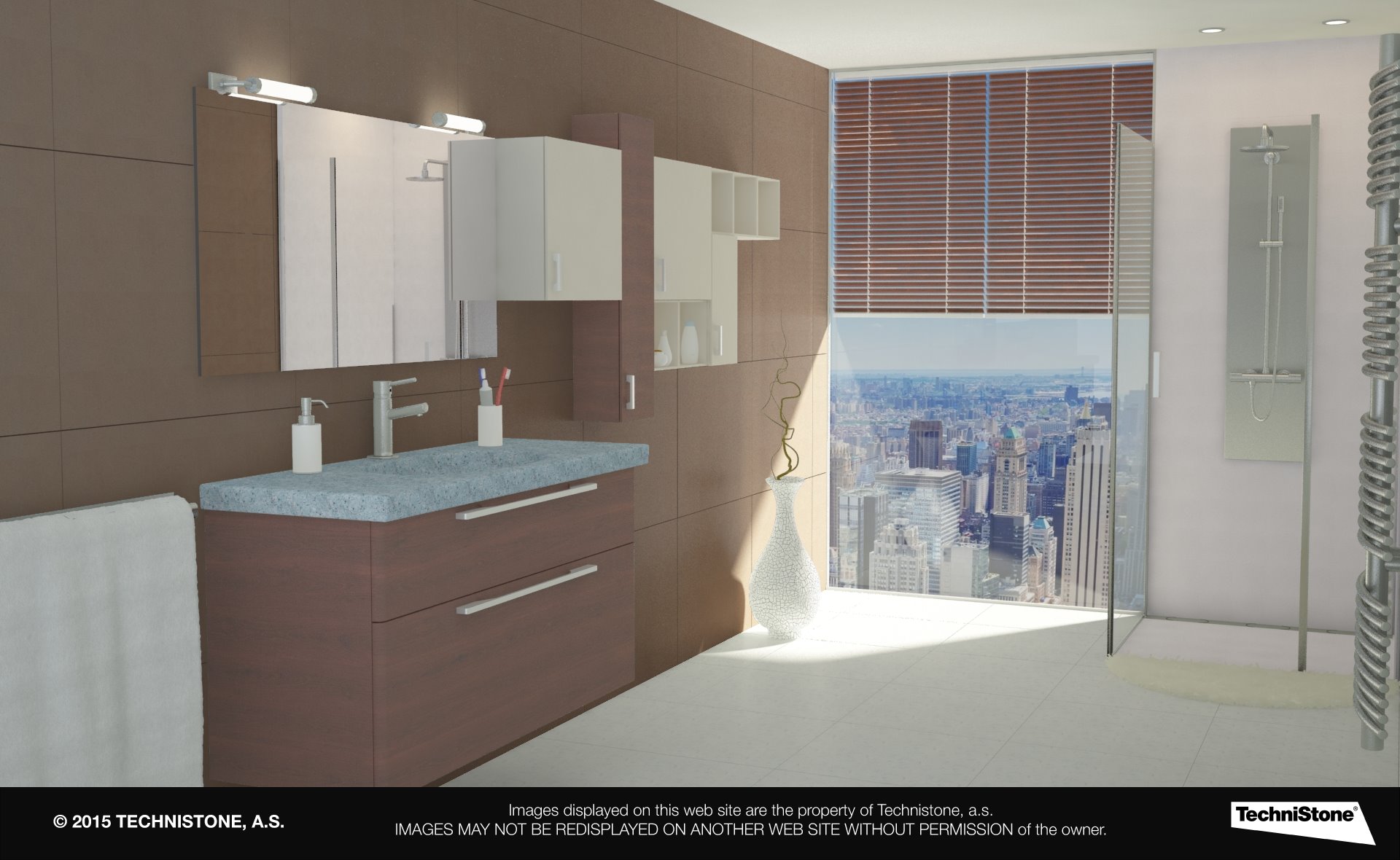 Modern bathroom