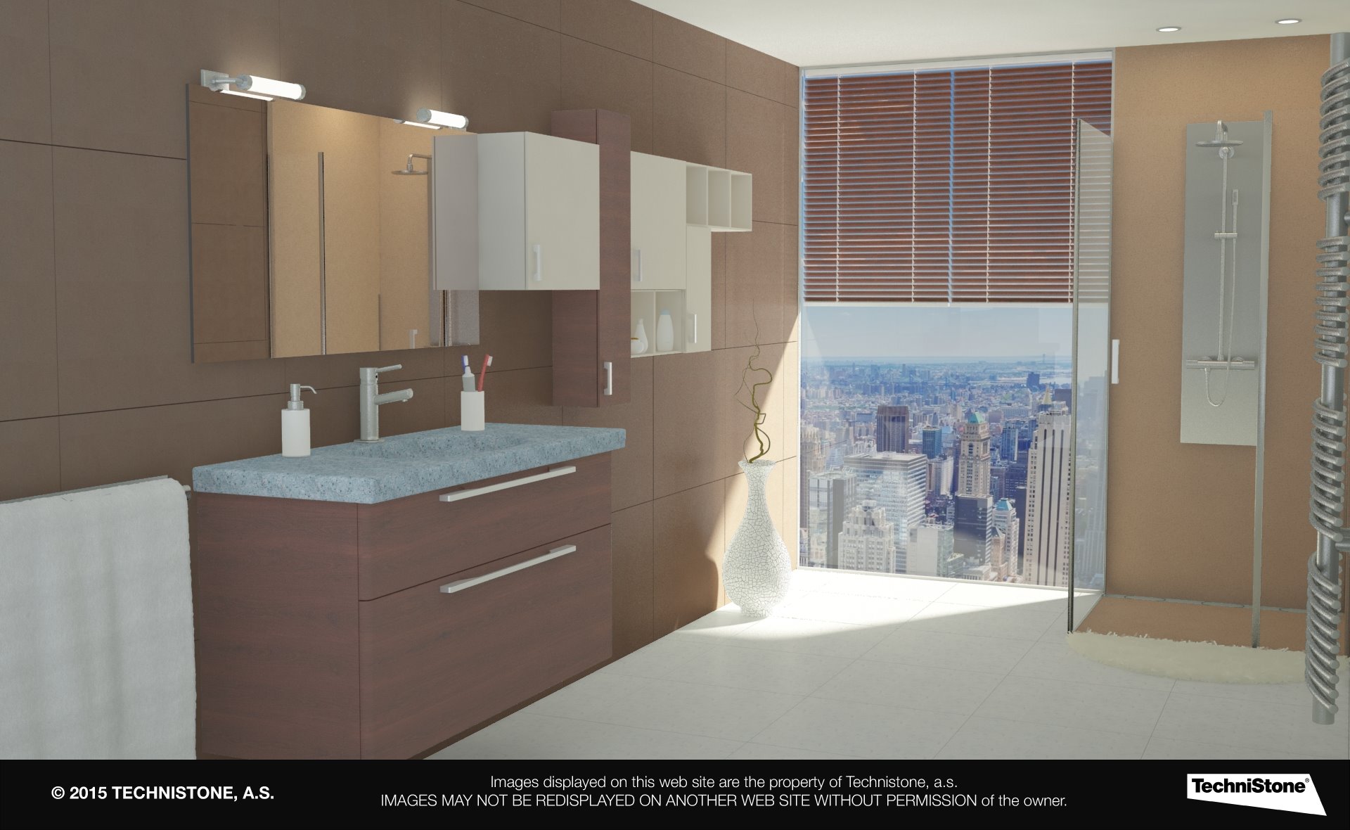Modern bathroom