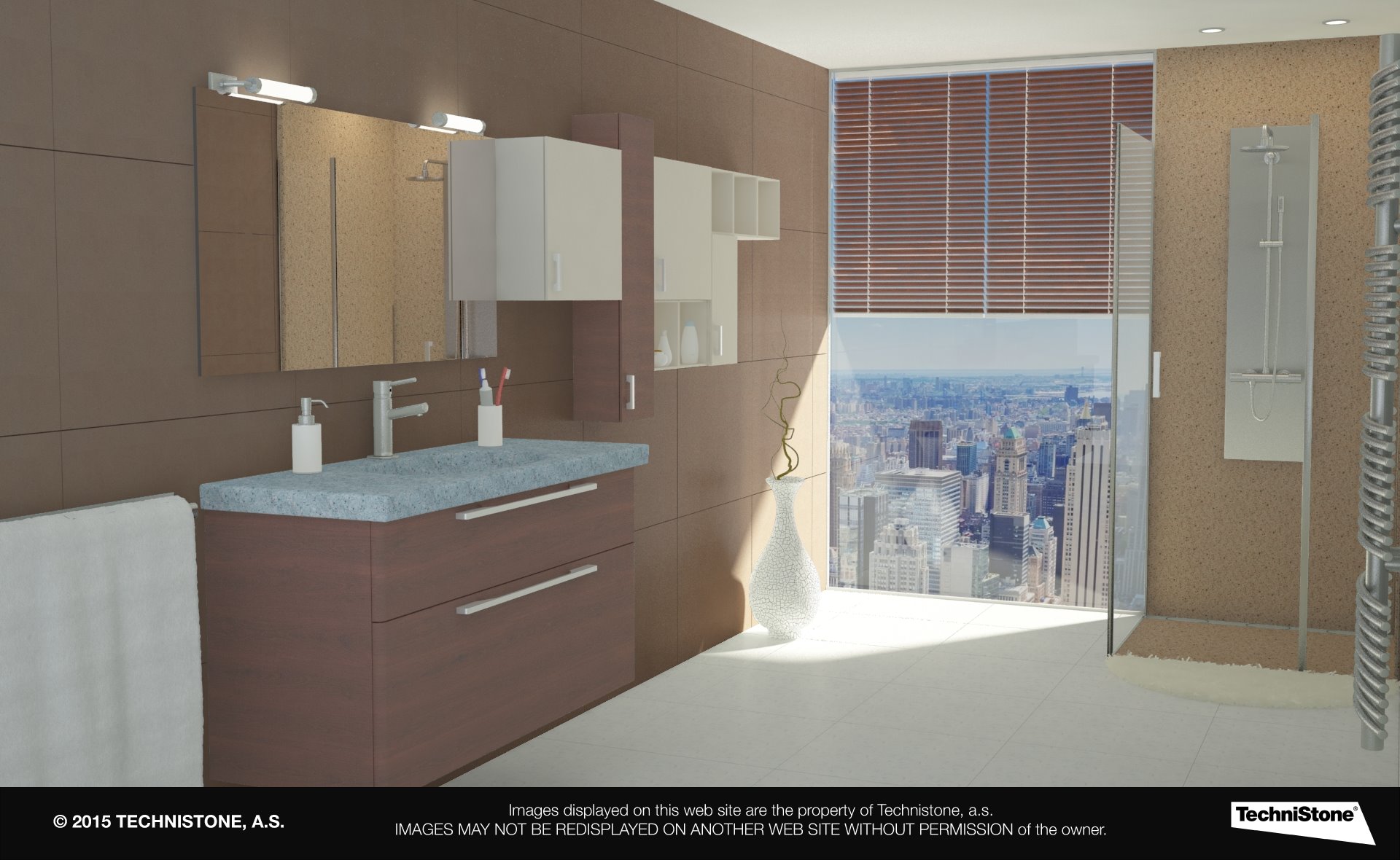 Modern bathroom