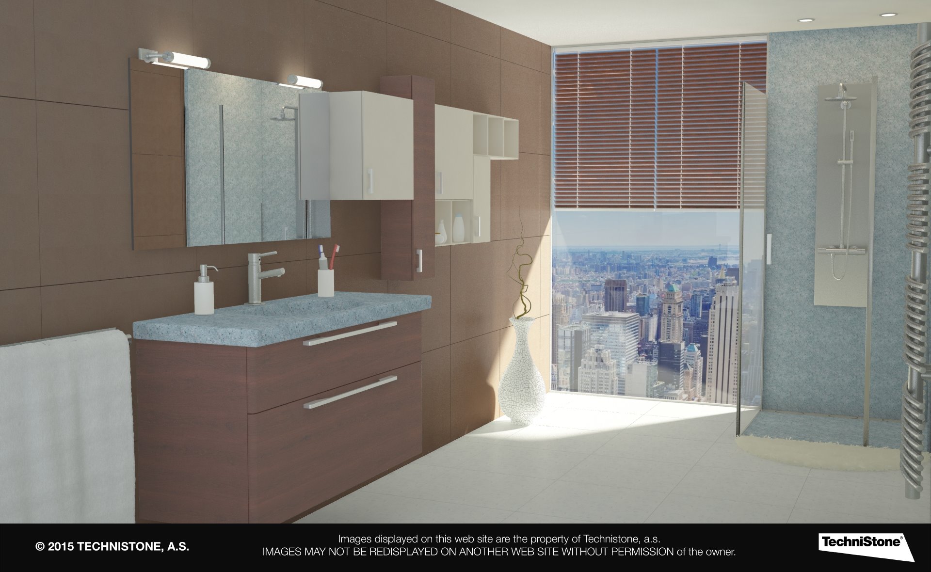 Modern bathroom