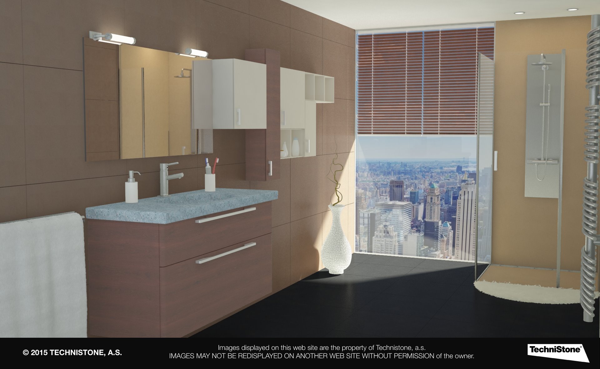 Modern bathroom